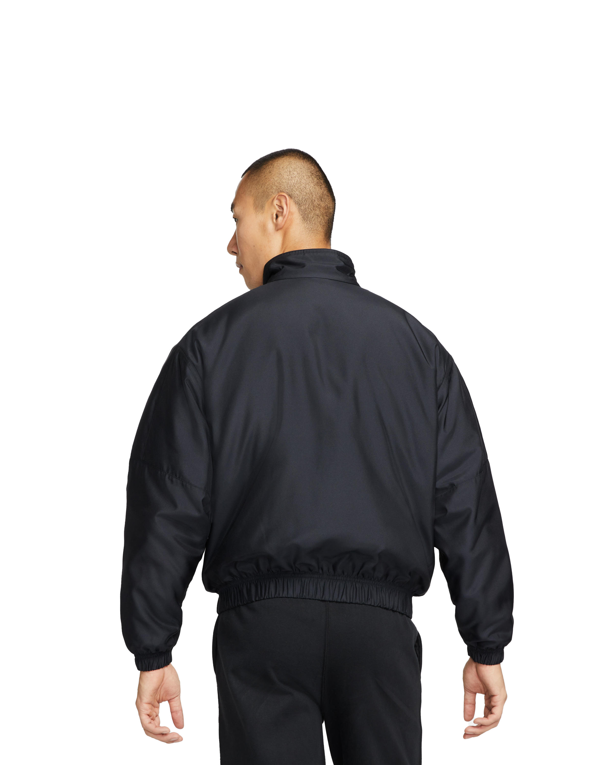 Nike SOLOSWOOSH SATIN BOMBER JACKET | DN1266-010 | AFEW STORE