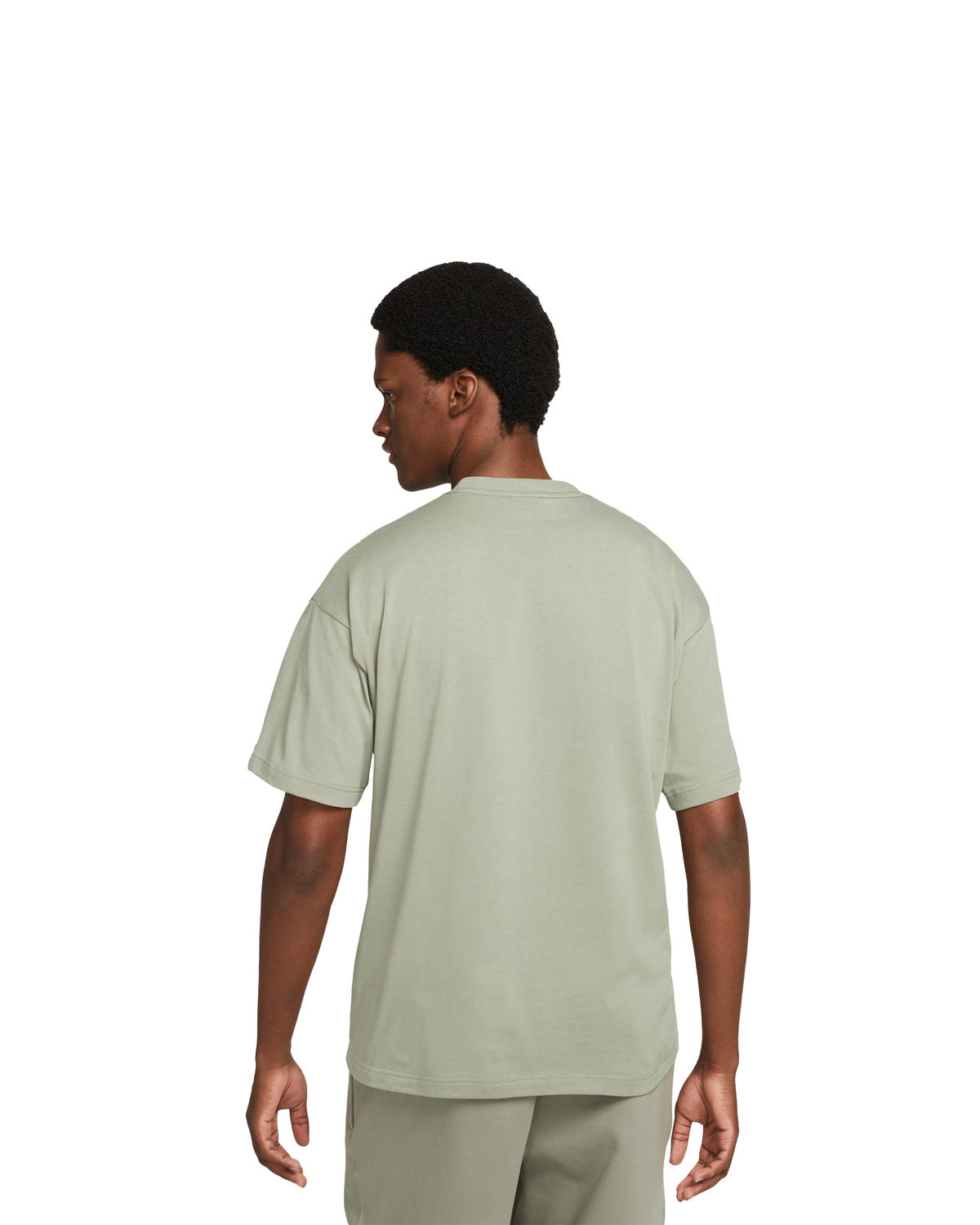 Nike Solo Swoosh T-Shirt 'Light Army' - Image 8