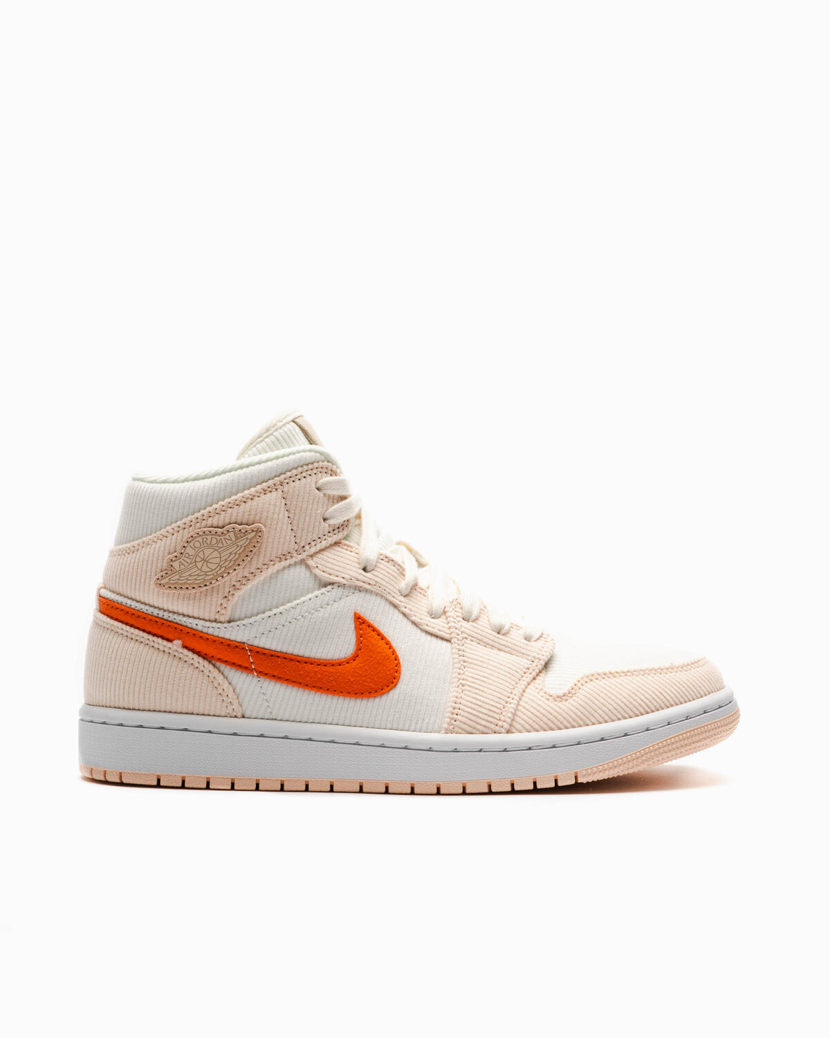 Air Jordan 1 Mid SE Corduroy 'Sail' (Women's) - Image 6