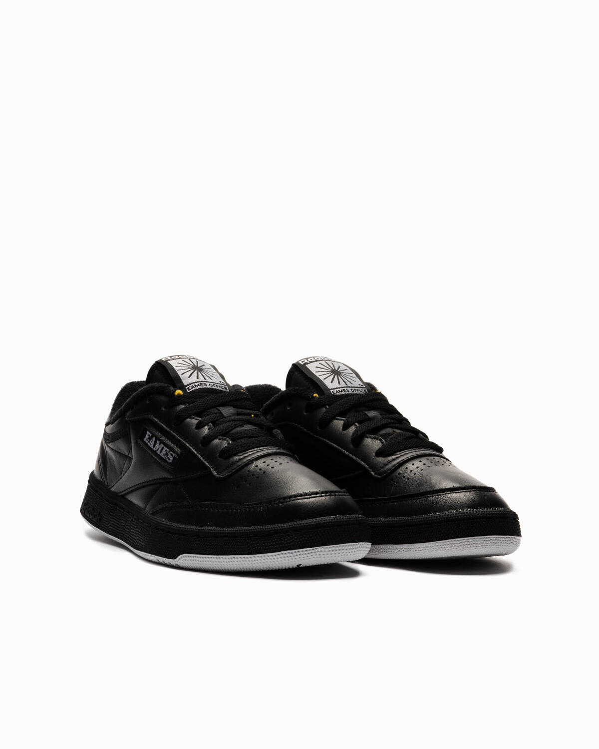 Reebok x Eames Mens Club C 85 Shoes 'Core Black' - Image 24
