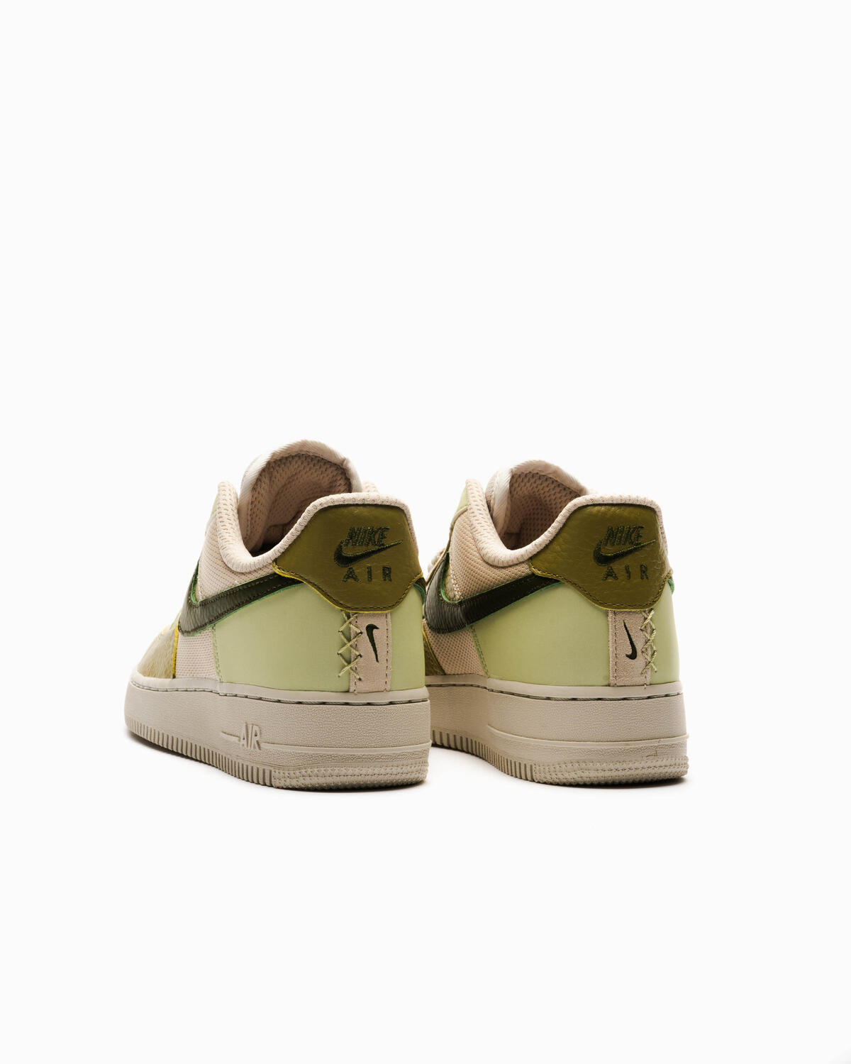 Nike Air Force 1 Light Bone / Rough Green / Olive Aura (Women's) - Image 29