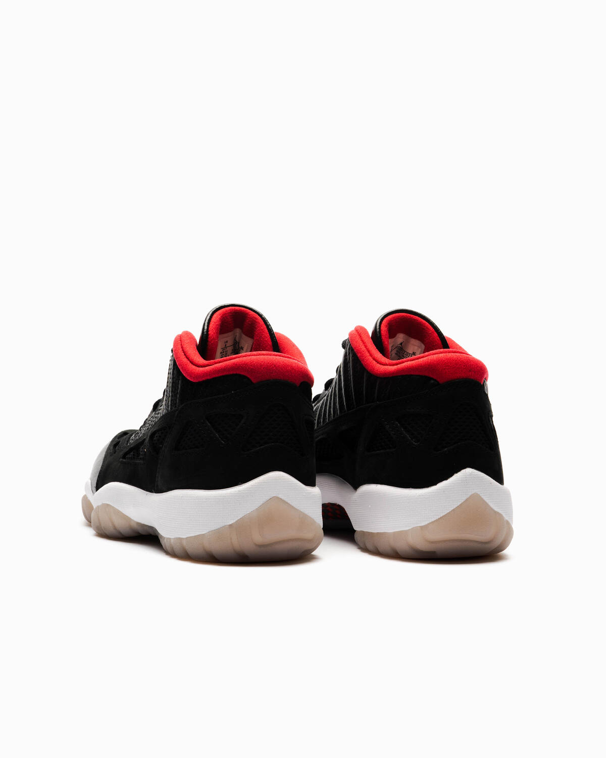 Air Jordan Mens 11 Retro Low IE Bred Shoes - Image 27