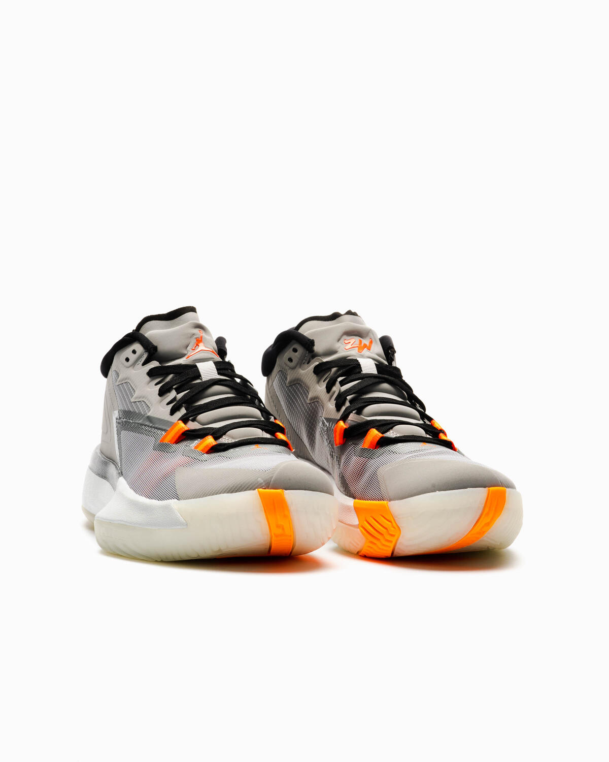 Jordan Zion 1 Light Smoke Grey/Total Orange-Smoke Grey - Image 11