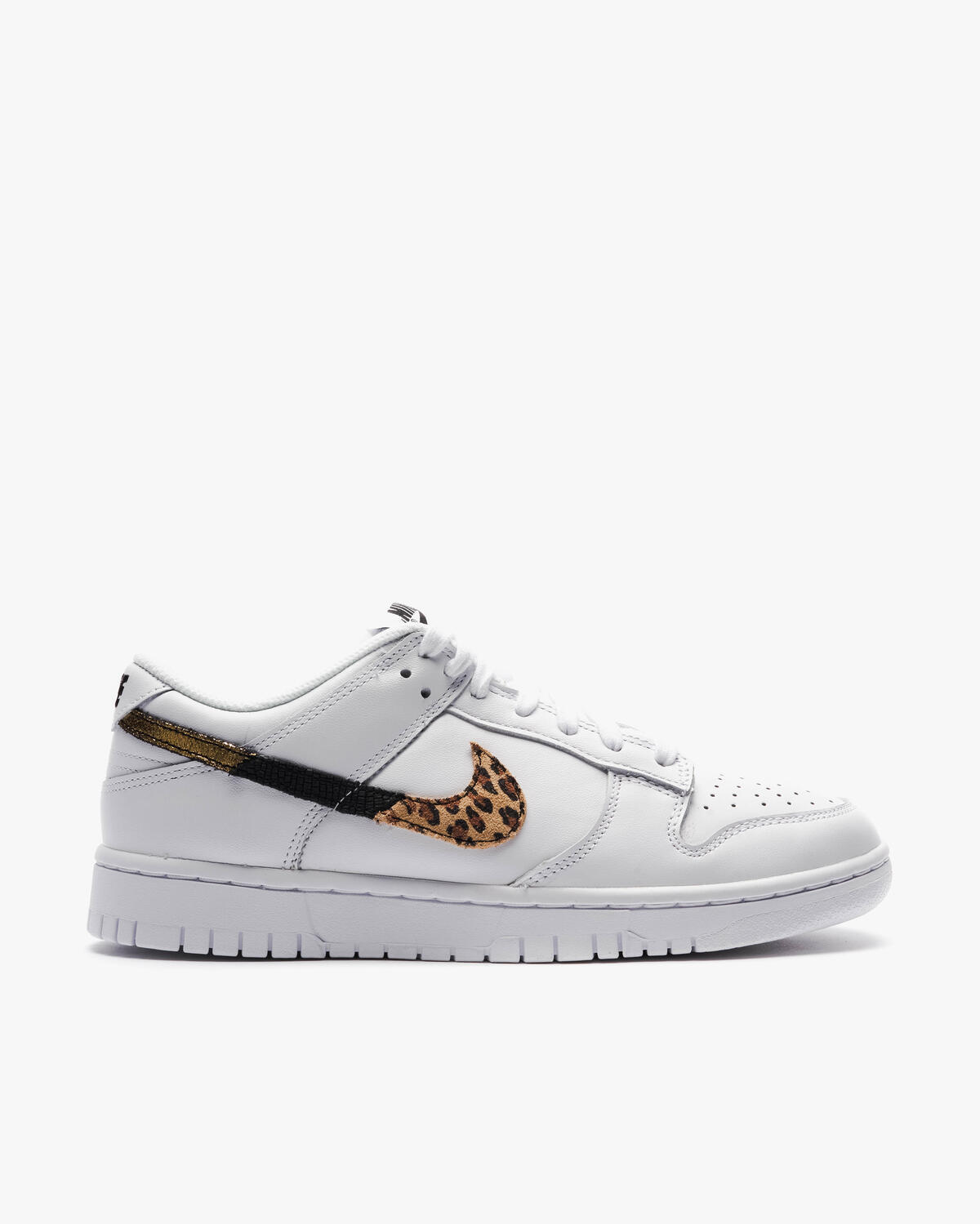 Nike Dunk Low 'White Animal Swoosh' (WMNS) - Image 13