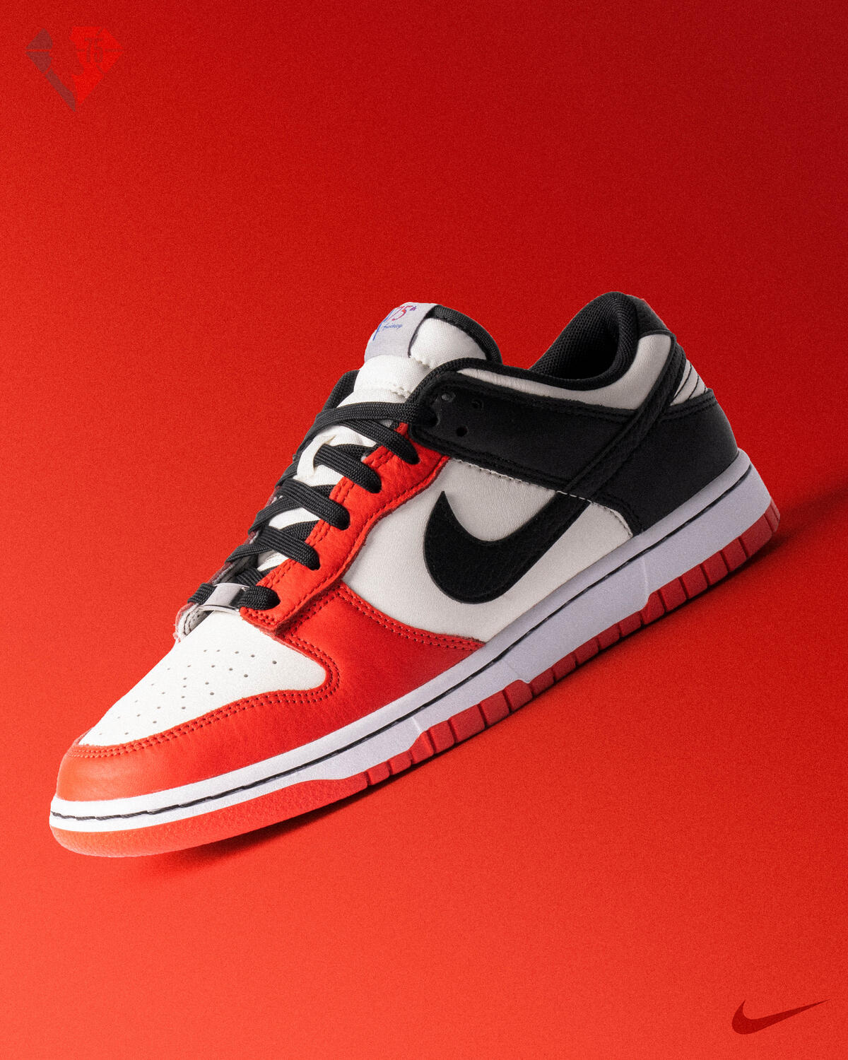 Nike Dunk Low Retro EMB NBA 75th Anniversary 'Chicago' - Image 19