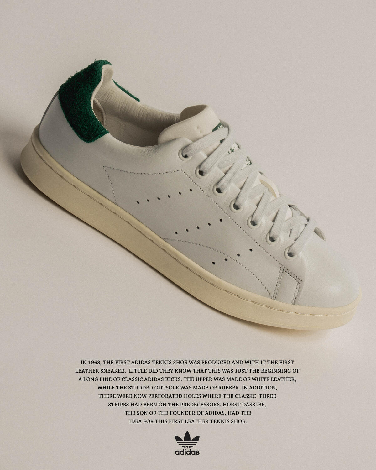 adidas Stan Smith H - White Green - Q46123