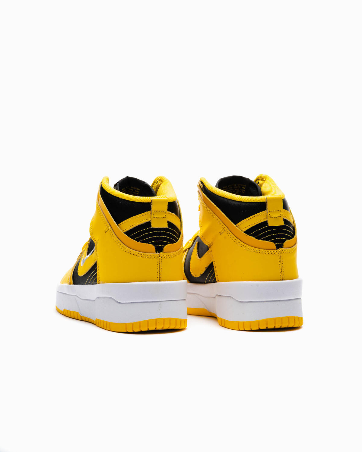 Nike Dunk Hi Black / Varsity Maize - University Gold (Women's) - Image 4