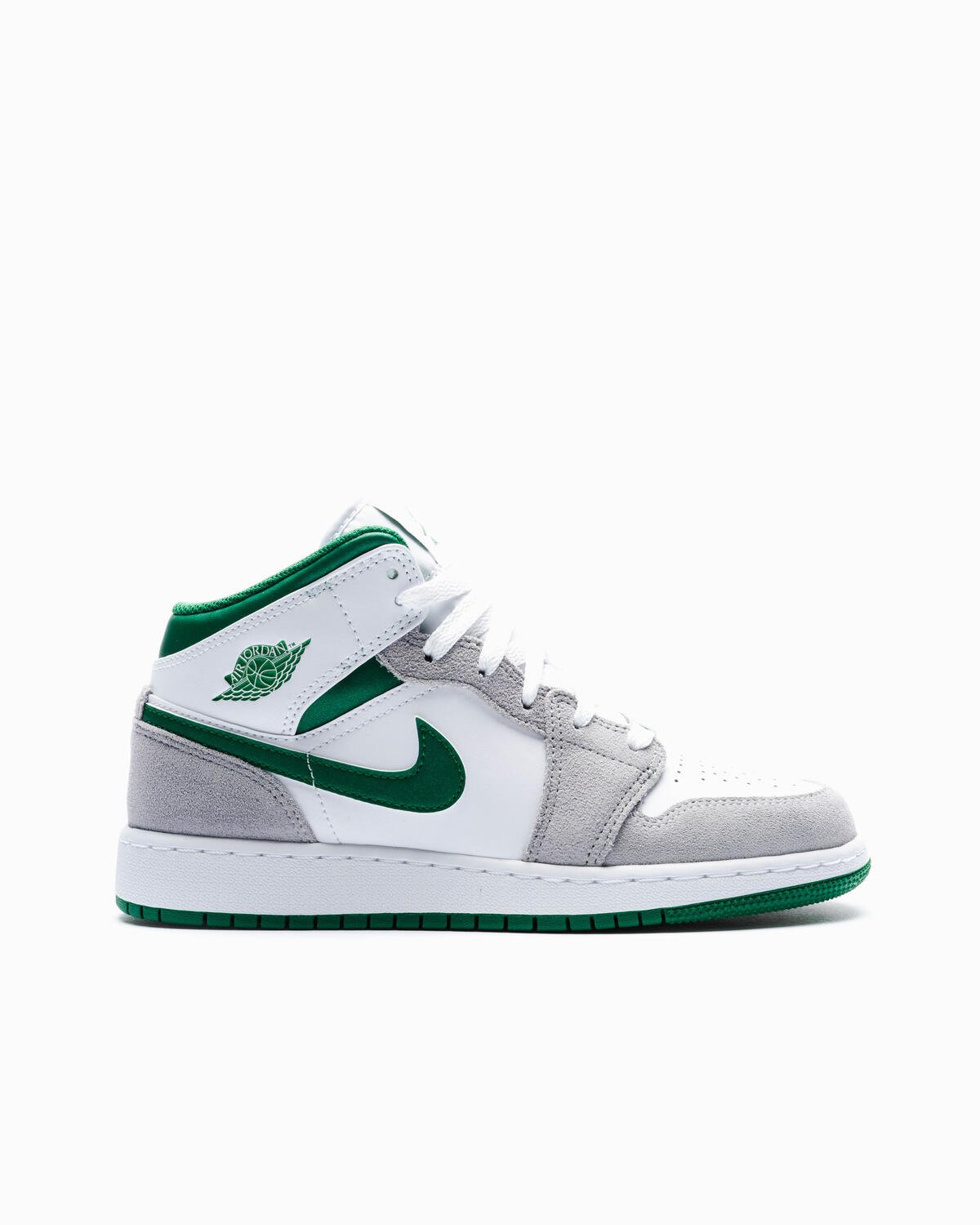 jordan 1 mid white mystic green