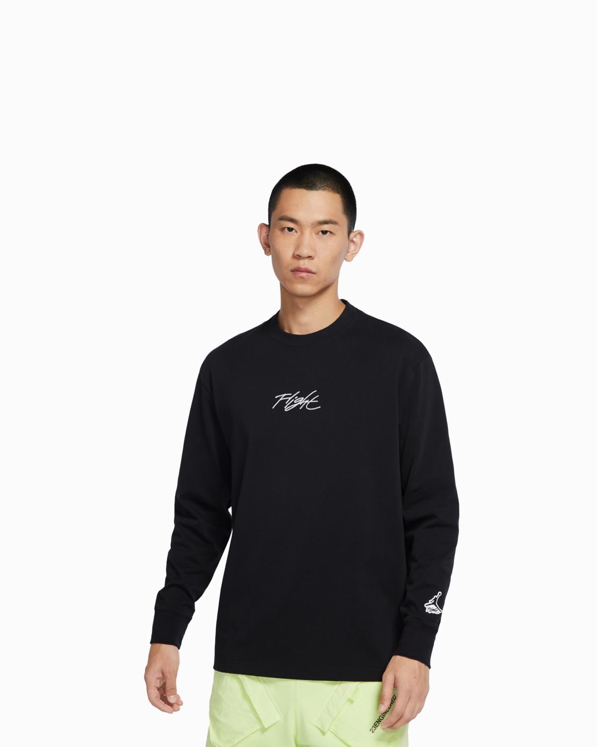 Air Jordan Long Sleeve T-Shirt Black