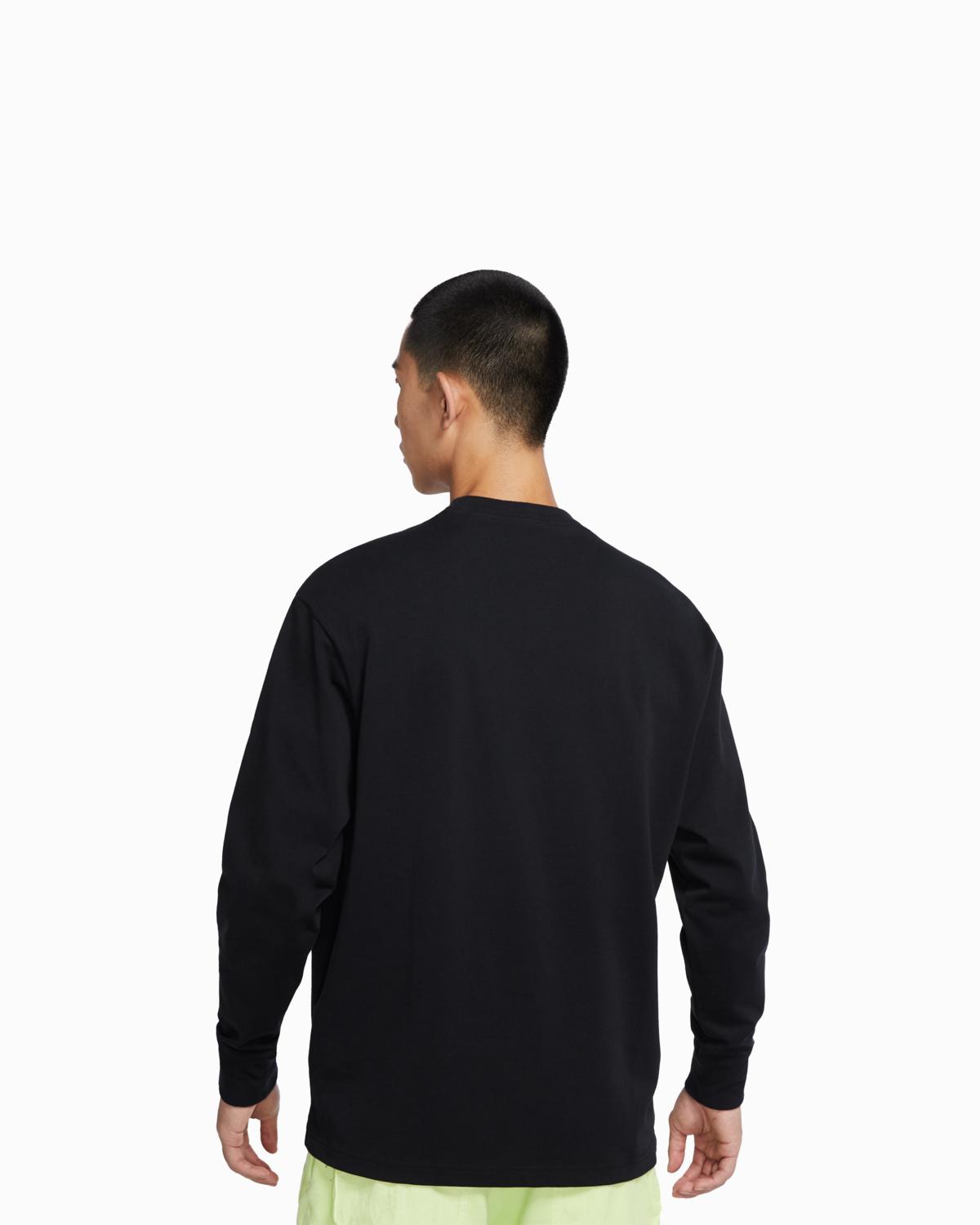 Air Jordan Long Sleeve T-Shirt Black - Image 3