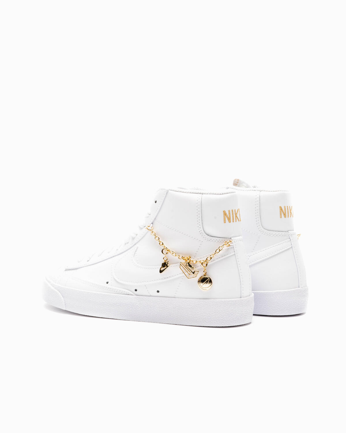 Nike Blazer Mid '77 LX White / White - Metallic Gold (Women's) - Image 17