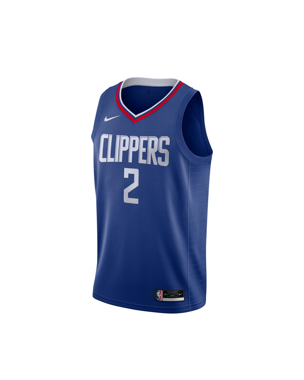 Nike Kawhi Leonard LA Clippers Icon Edition 2020 Jersey - Image 5