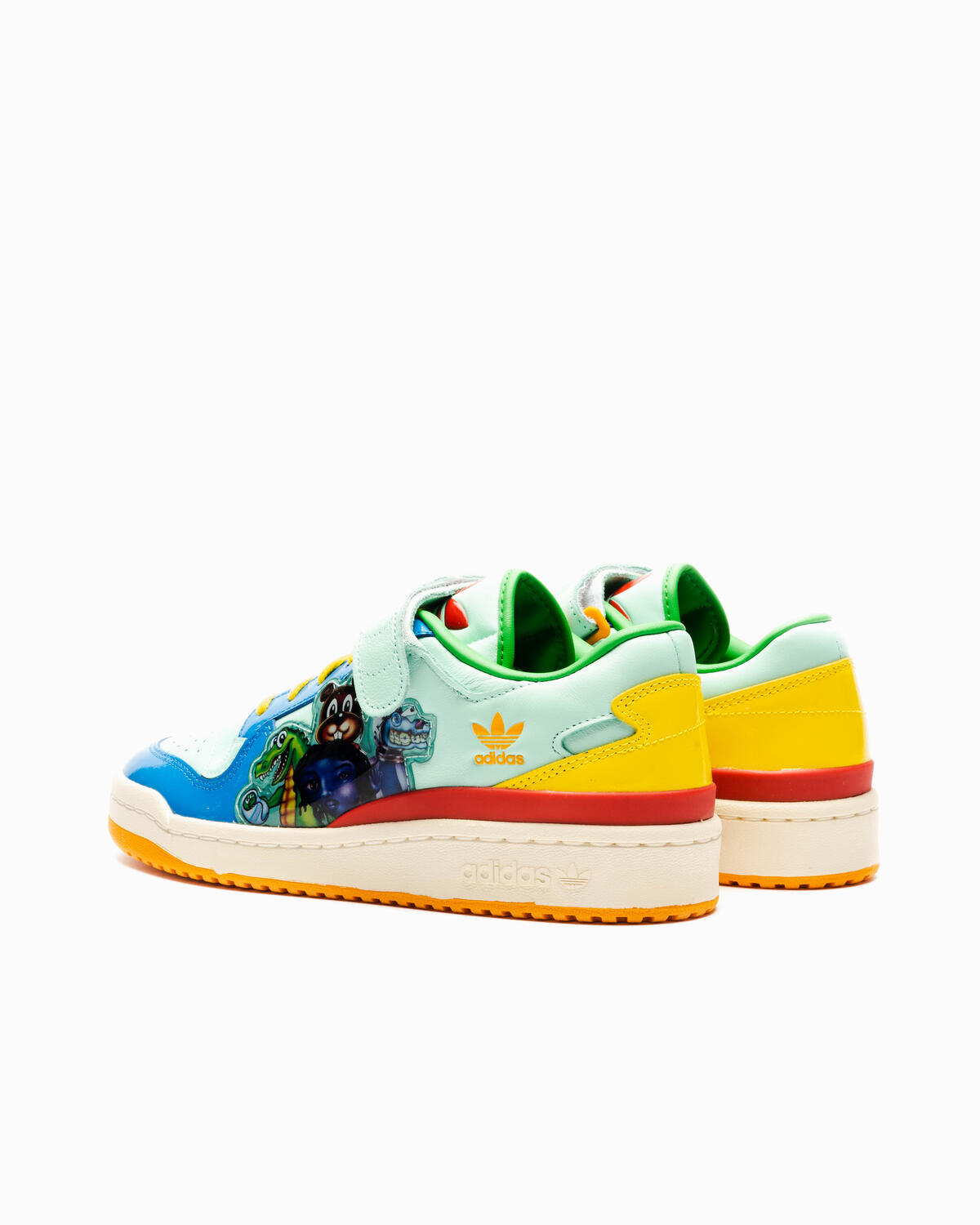 Adidas x Kerwin Frost x KF Mens Forum Lo Benchmate Shoes 'Clear Mint' - Image 14