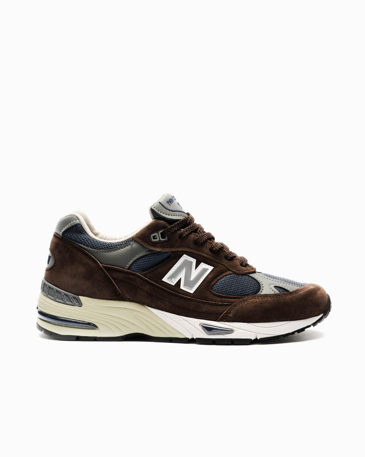 New Balance 991 'Made in England' (Braun / Navy) - Image 8