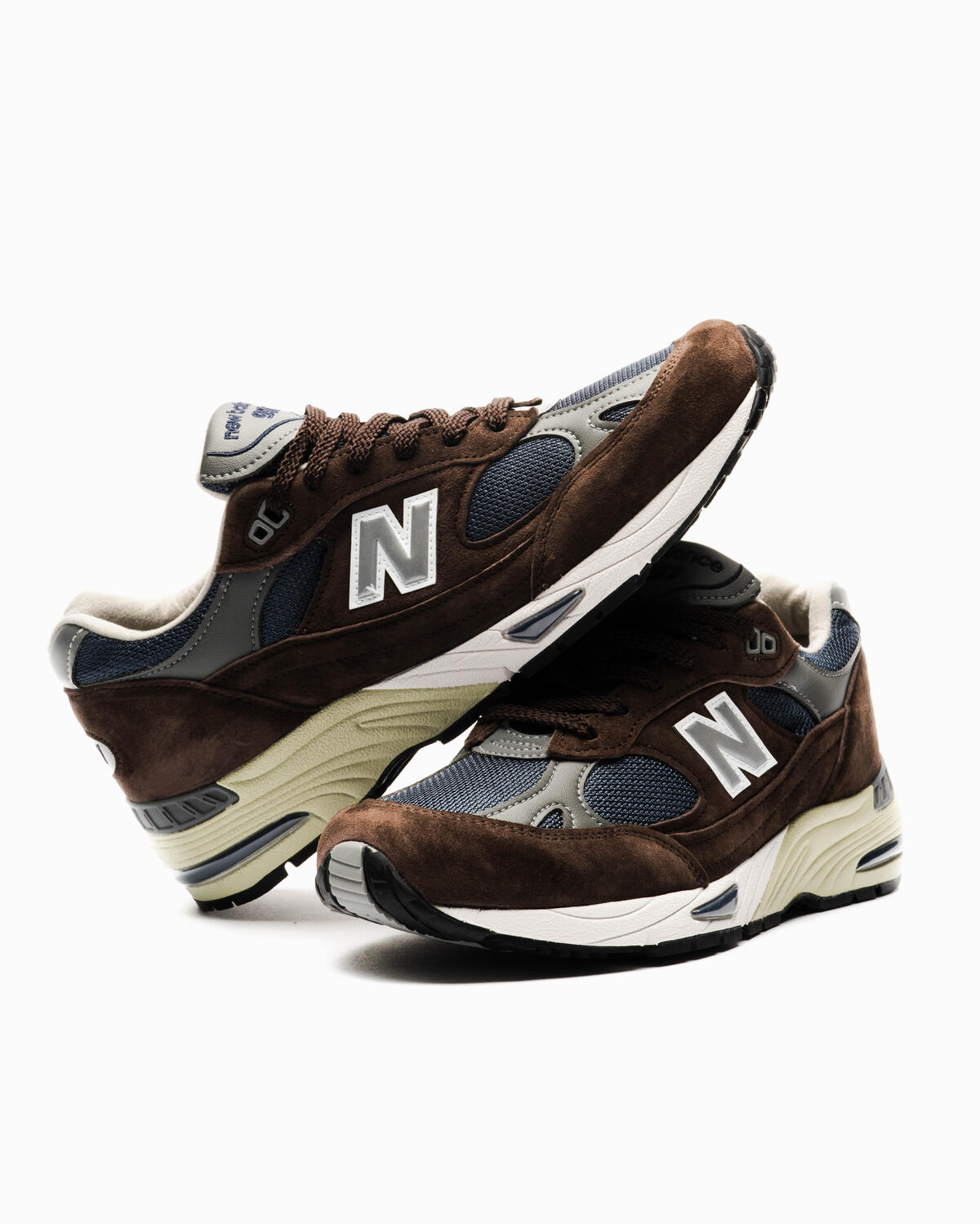 New Balance 991 'Made in England' (Braun / Navy) - Image 11