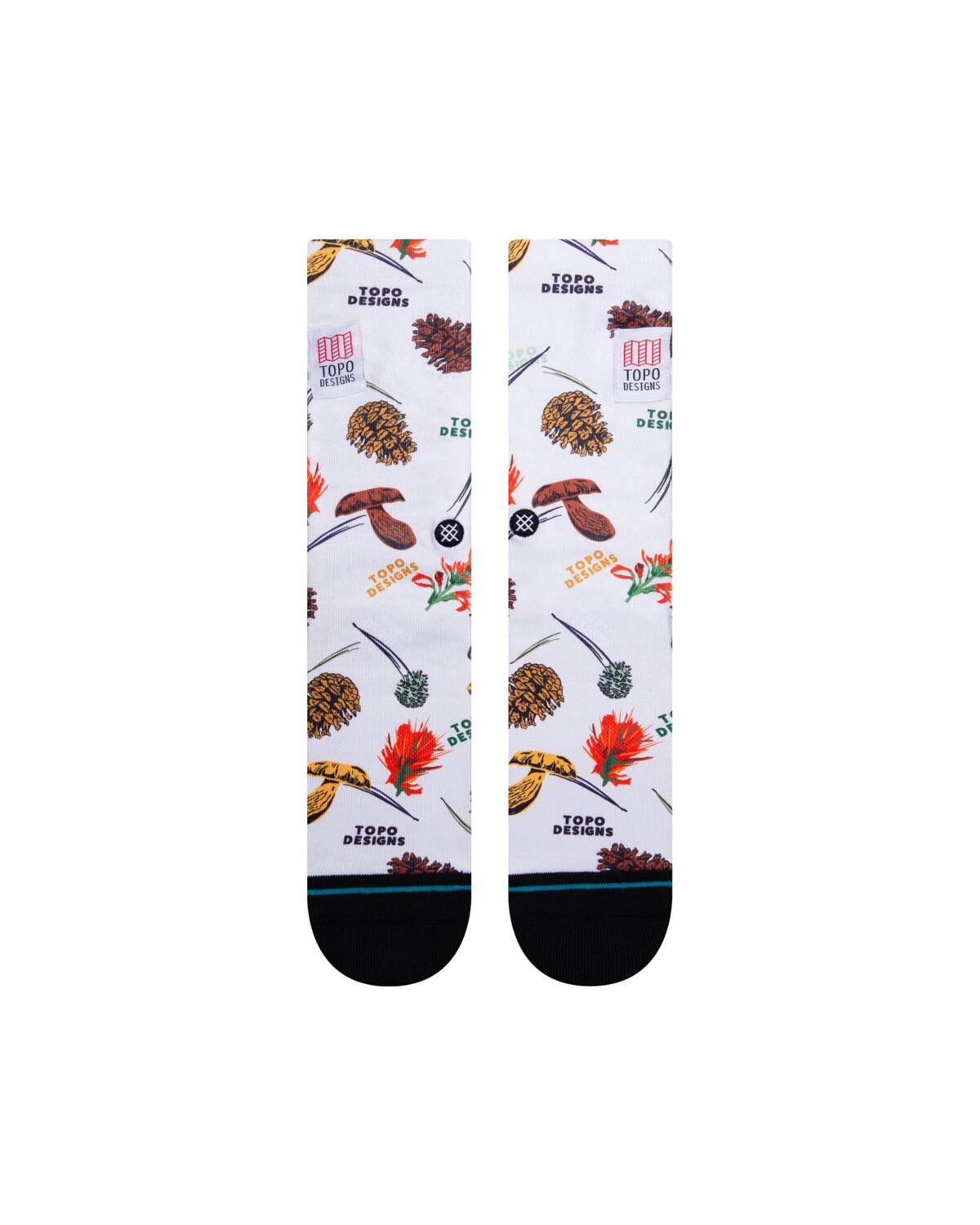 Stance Topo Crew Socks - Image 3