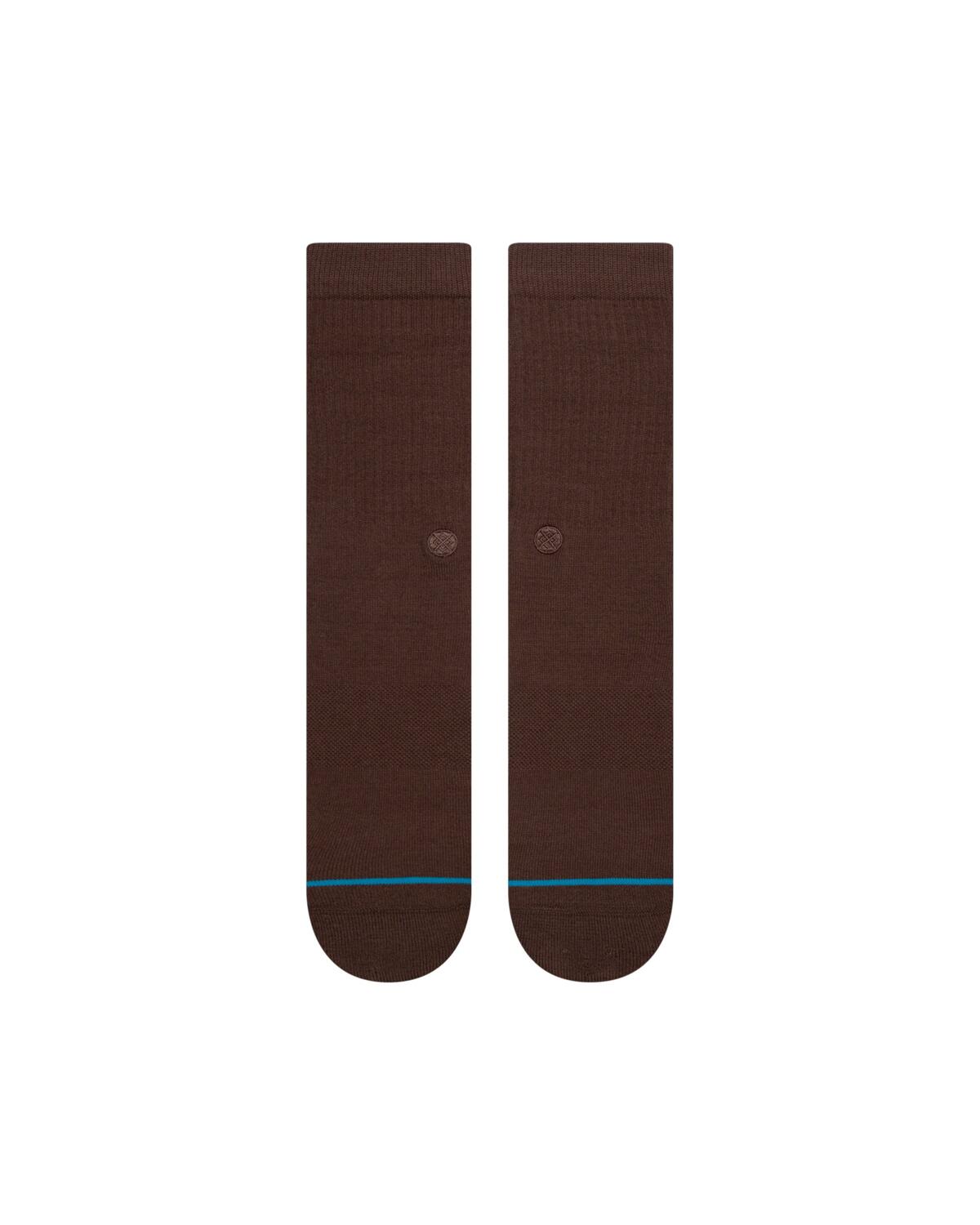 Icon Crew Socks Brown - Image 5