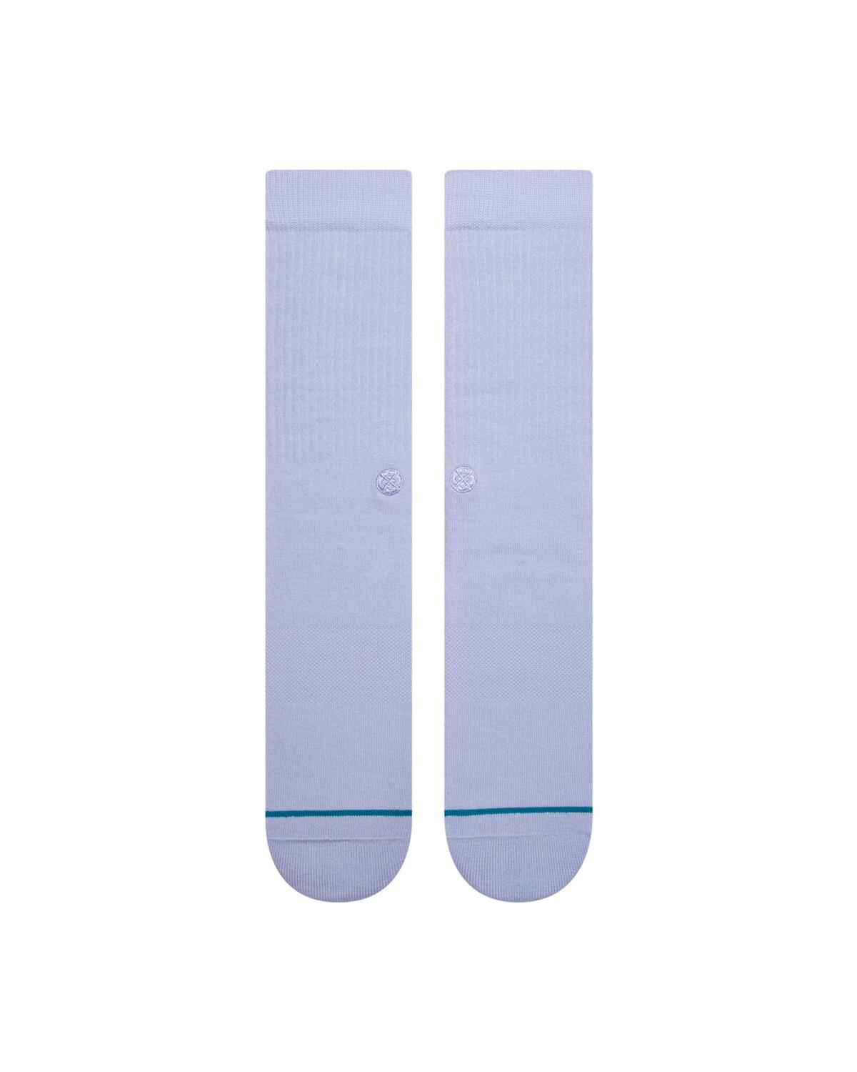 Stance Icon Athletic Crew Socks - Lilac Ice - Image 6