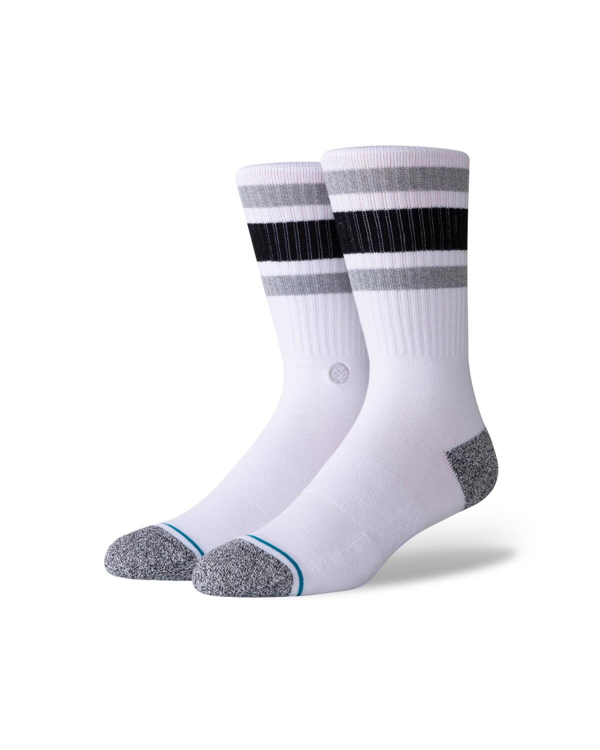 Stance Boyd Crew Sock 'White' - Image 4