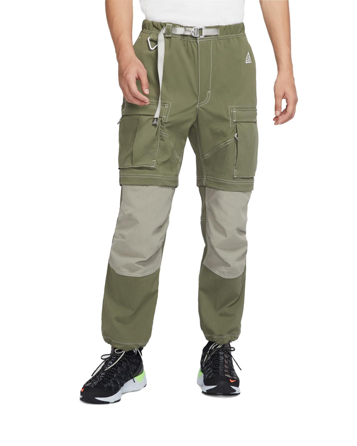 Nike ACG Mens "Smith Summit" Cargo Pants 'Light Olive' - Image 2