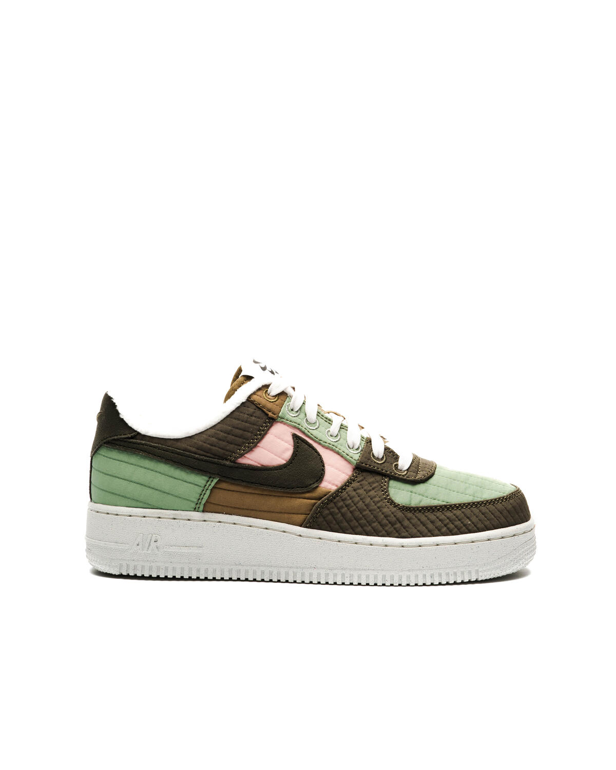 Nike Mens Air Force 1 '07 LX Shoes 'Oil Green/Sequoia' - Image 21
