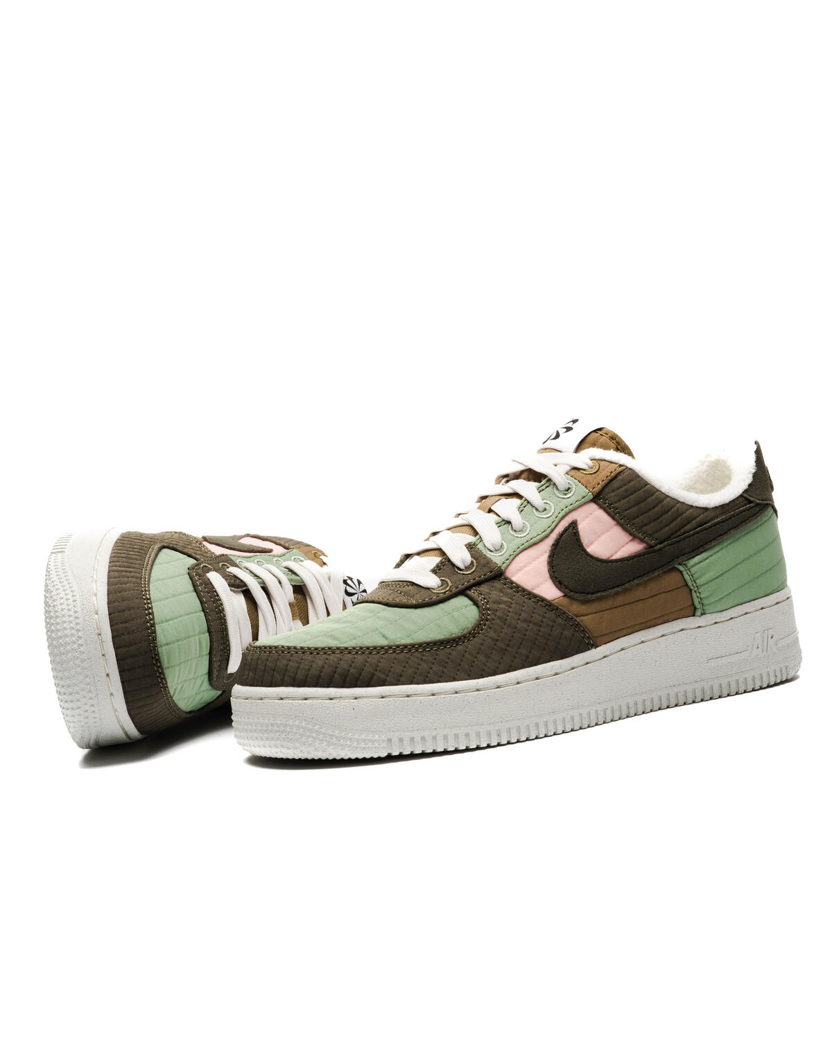 Nike Mens Air Force 1 '07 LX Shoes 'Oil Green/Sequoia' - Image 24