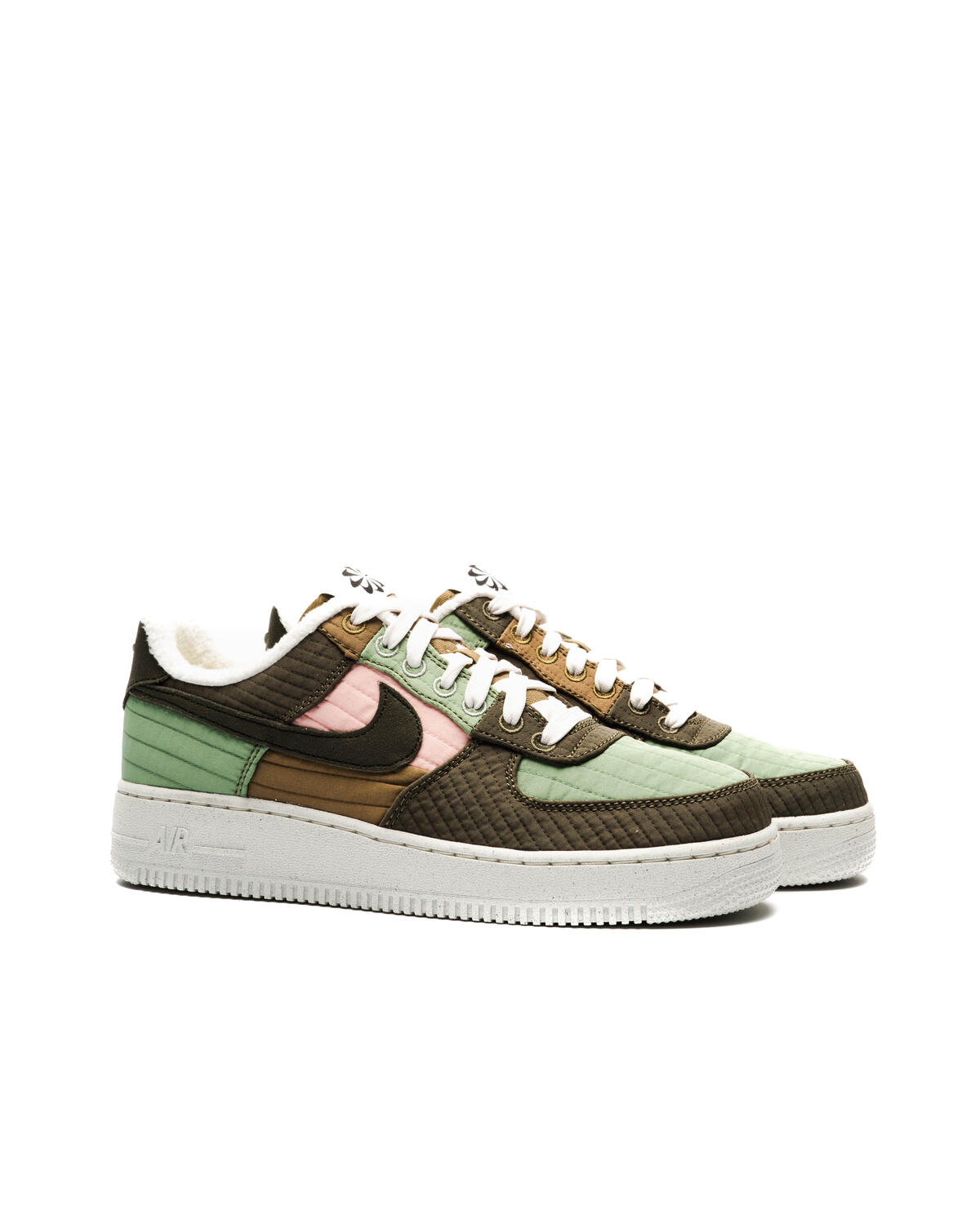 Nike Mens Air Force 1 '07 LX Shoes 'Oil Green/Sequoia' - Image 22