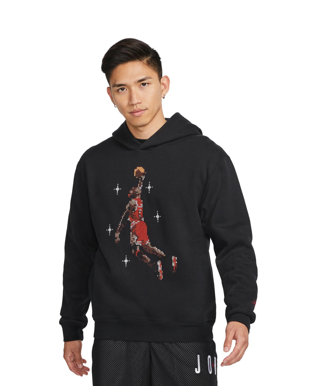 Jordan Essentials Slam Dunk Contest Graphic Hoodie Black