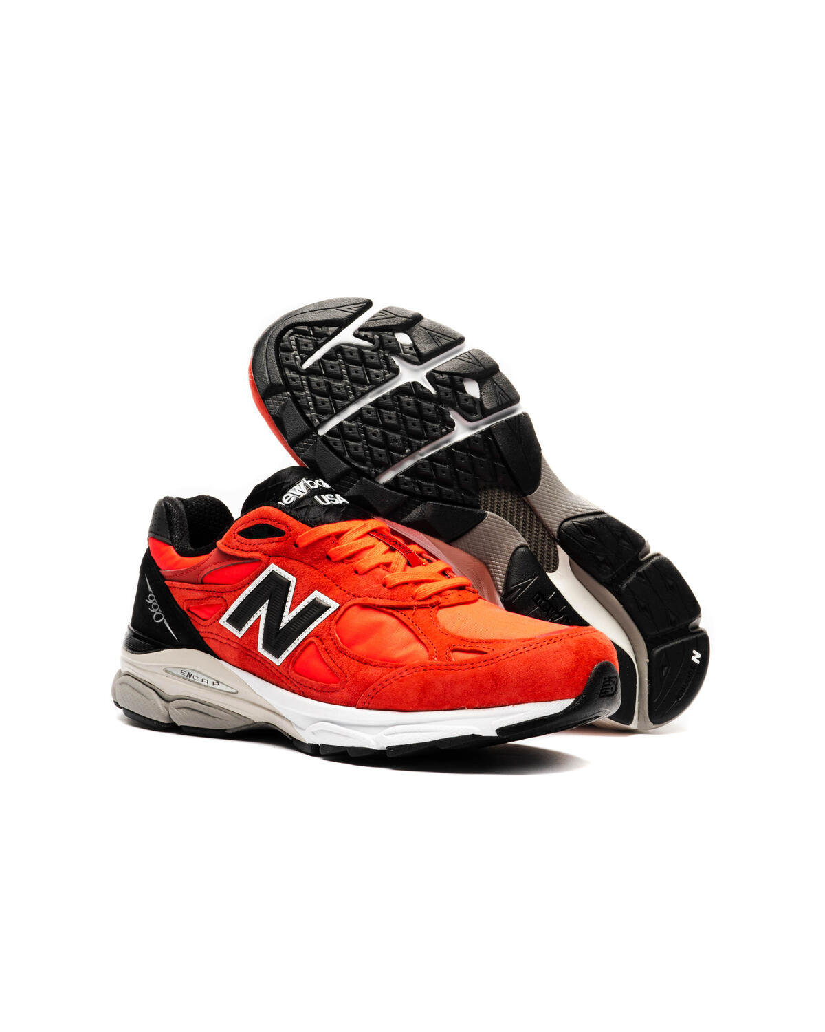 New Balance 990v3 Red/Black - Image 32