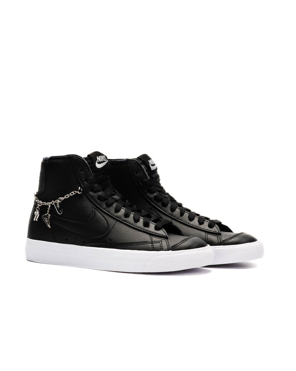 Nike Blazer Mid '77 LX Black / Black - Metallic Silver (Women's) - Image 12