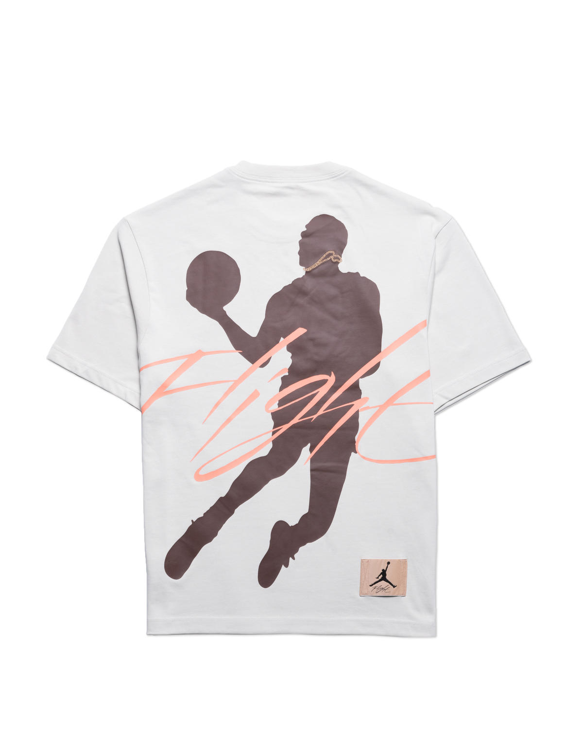 Air Jordan Flight Heritage T-Shirt 'Light Bone' - Image 3