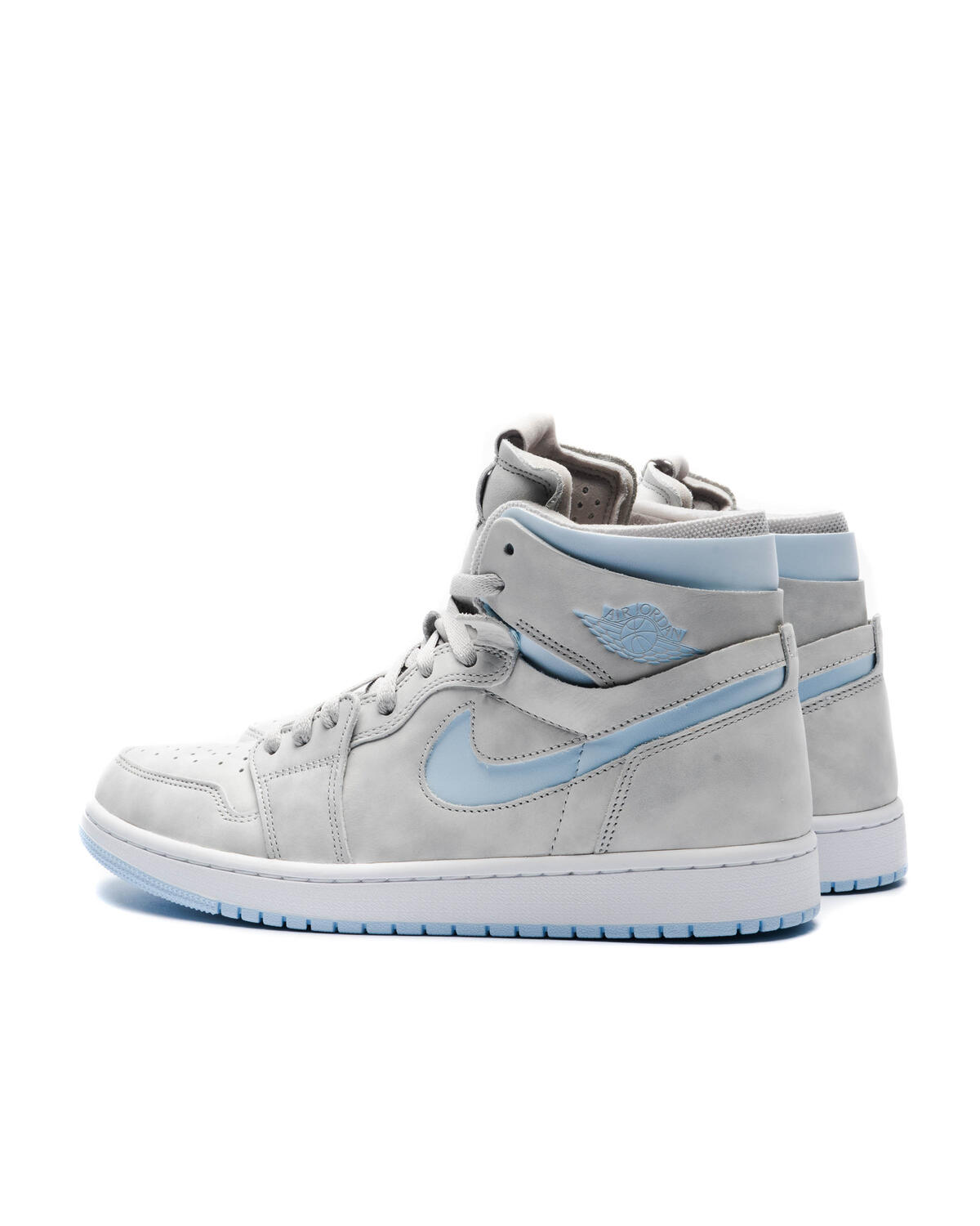 Nike WMNS Air Jordan 1 Zoom CMFT - Grey Fog / Celestine Blue / White - Image 9
