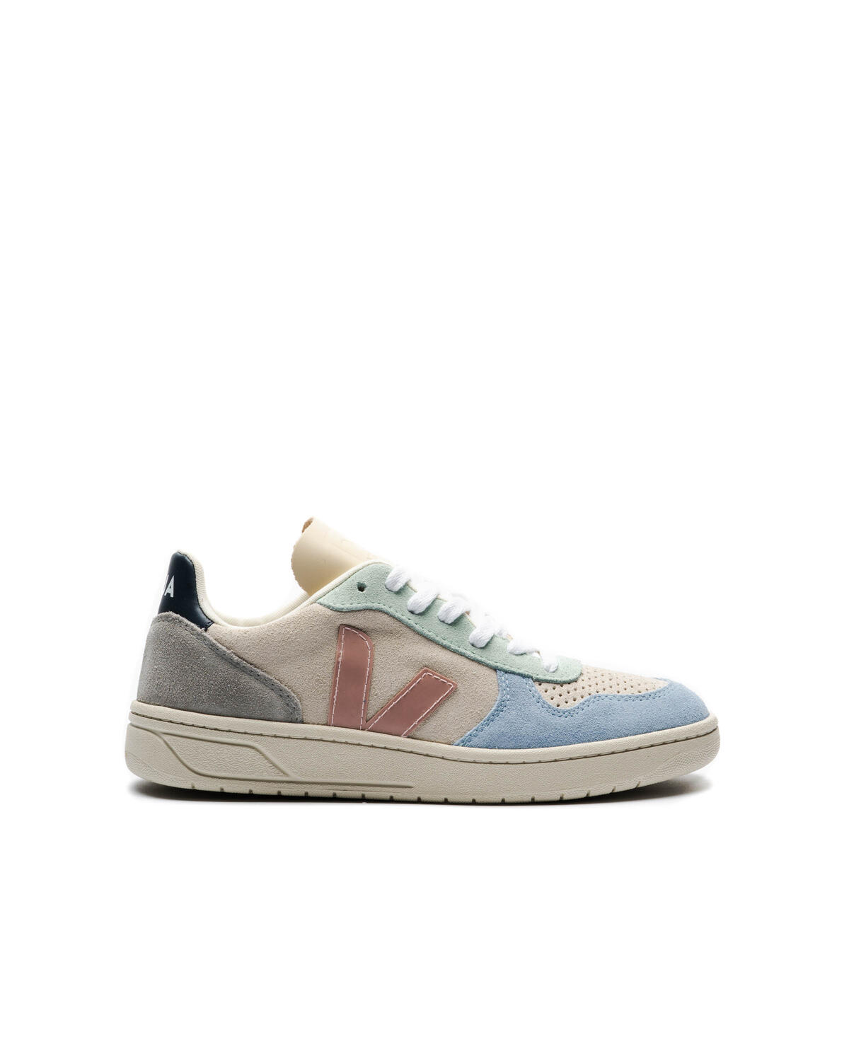 Veja V-10 Suede Multicolor/Natural/Blue (Women's) - Image 2