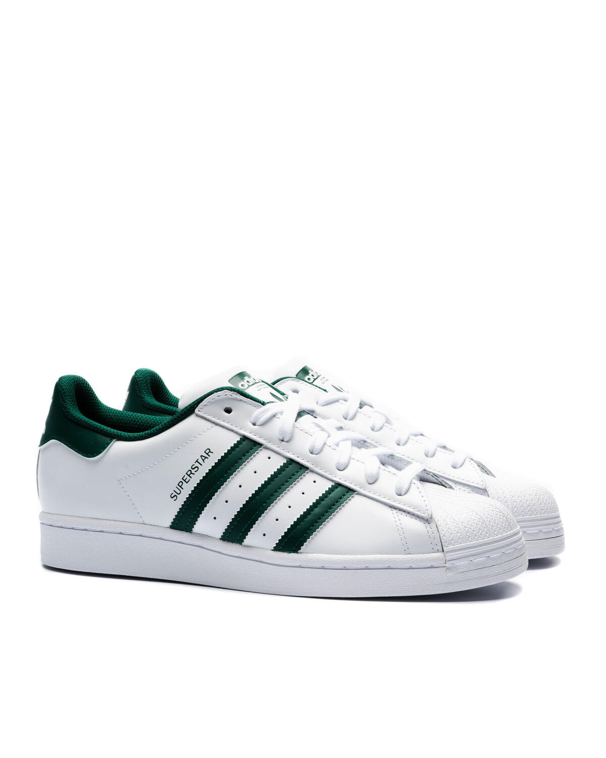 Adidas Superstar White/Green/White - Image 3