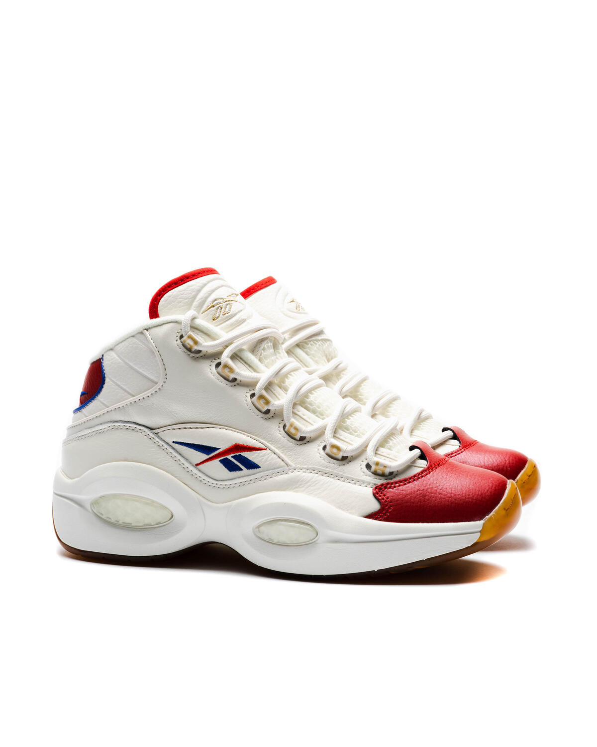 Reebok Question Mid Allen Iverson White Red Blue - Image 17