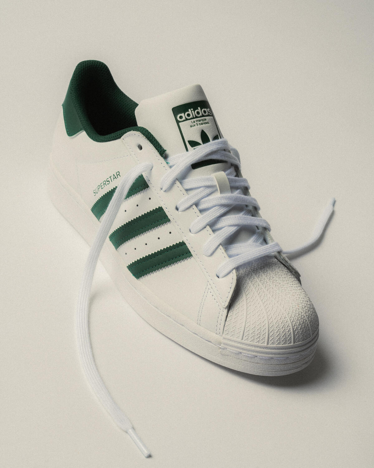 Adidas Superstar White/Green/White - Image 6