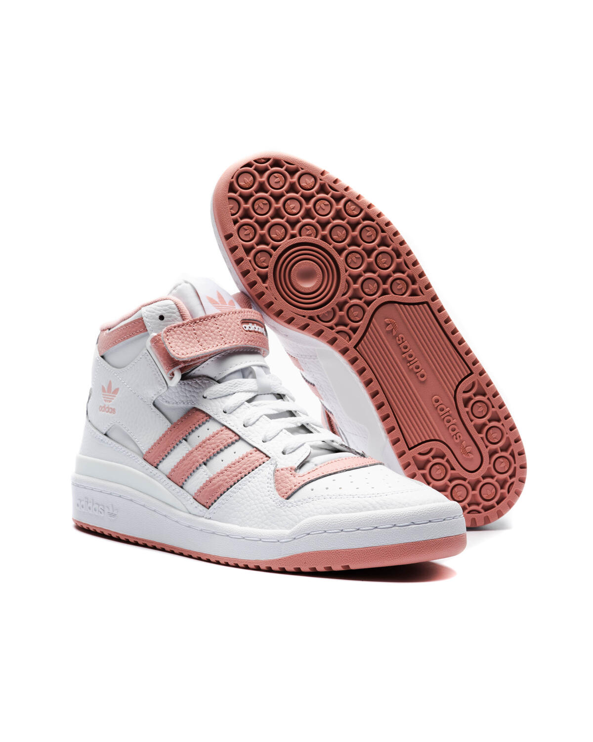 Adidas Forum Mid Cloud White/Wonder Mauve/Cloud White - Image 5
