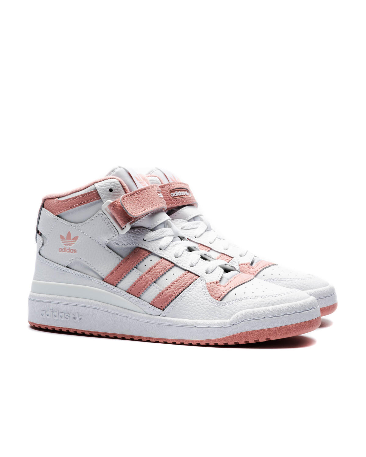 Adidas Forum Mid Cloud White/Wonder Mauve/Cloud White - Image 3