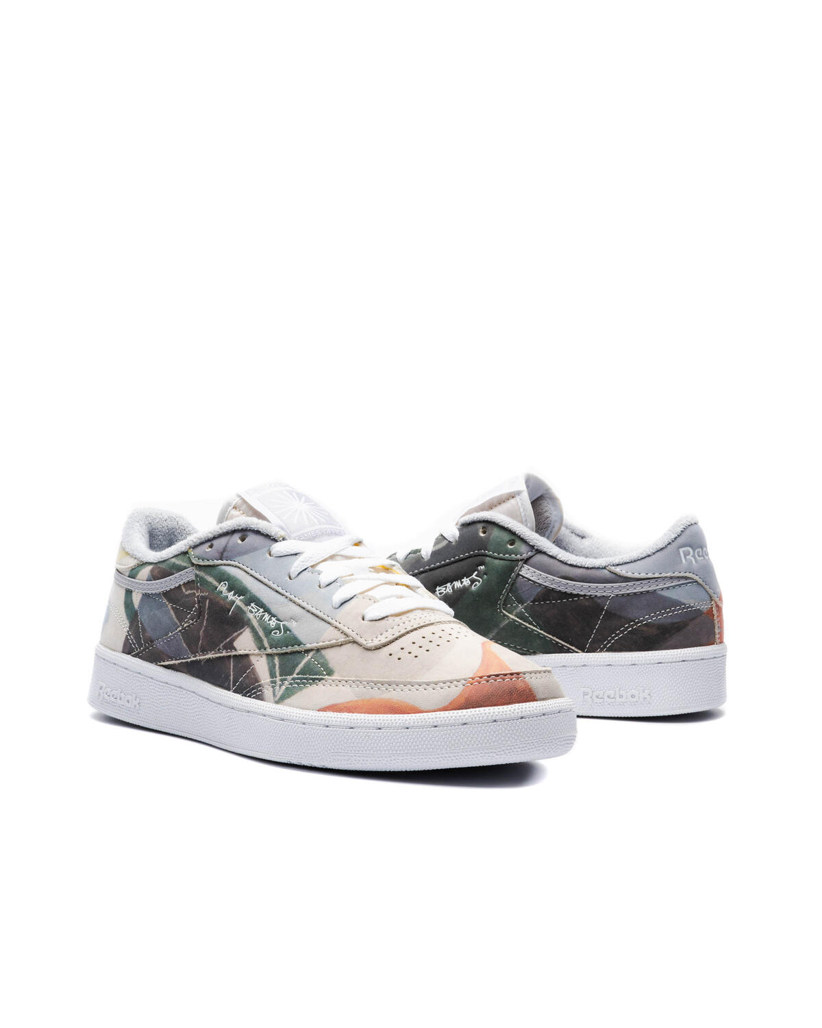 Reebok x Eames Mens Club C 85 Shoes 'FTWR White' - Image 14