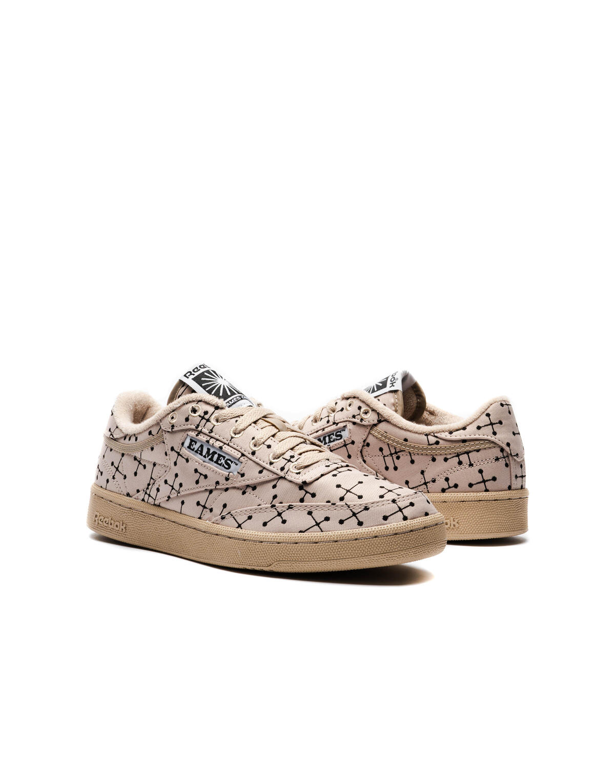Reebok x Eames Mens Club C 85 Shoes 'Modern Beige' - Image 14