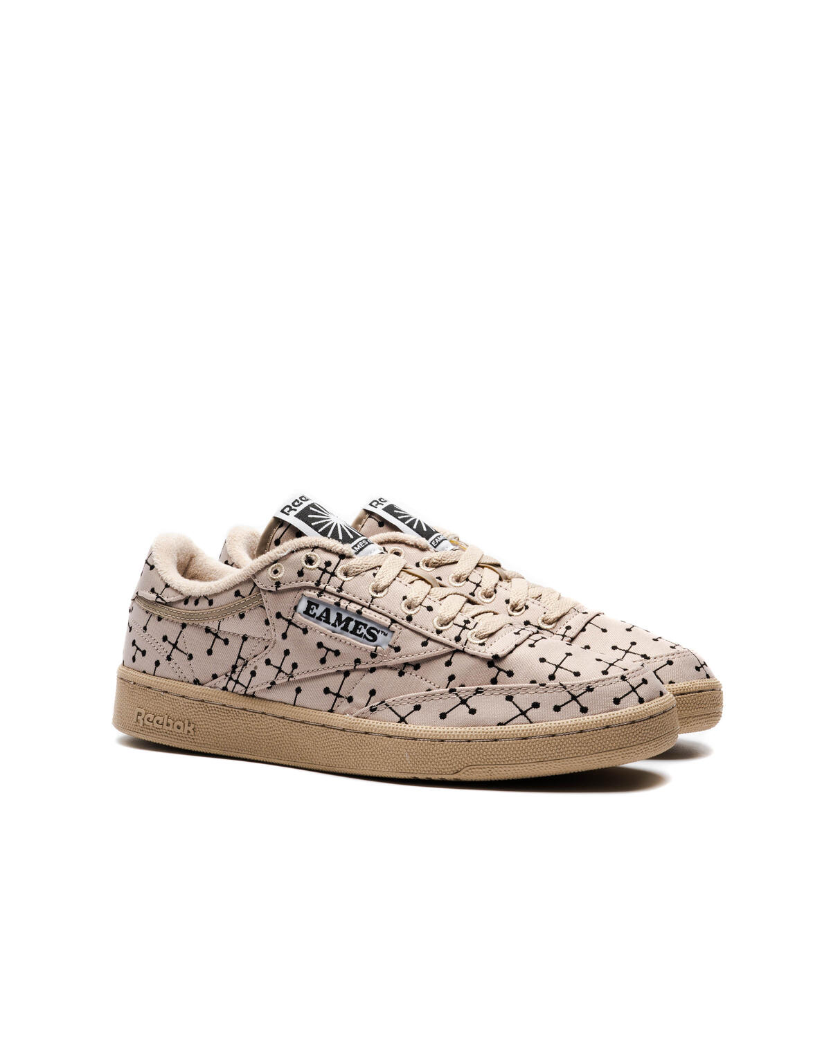 Reebok x Eames Mens Club C 85 Shoes 'Modern Beige' - Image 12