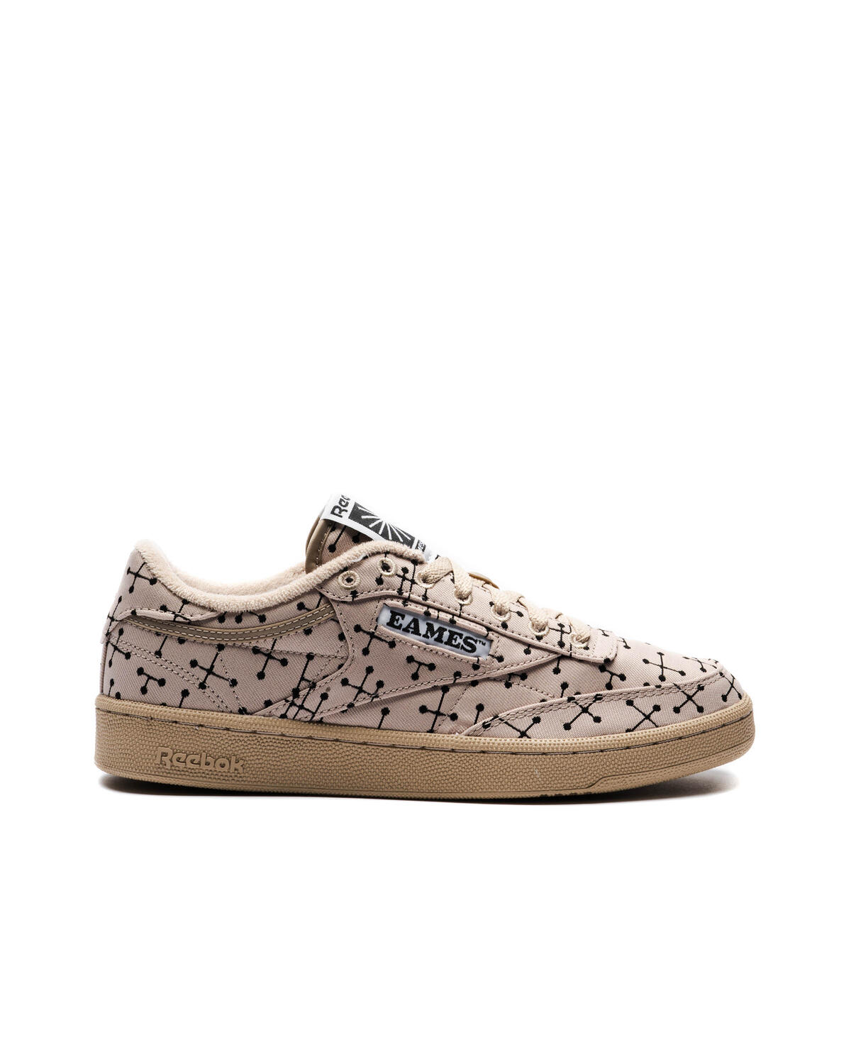 Reebok x Eames Mens Club C 85 Shoes 'Modern Beige' - Image 11
