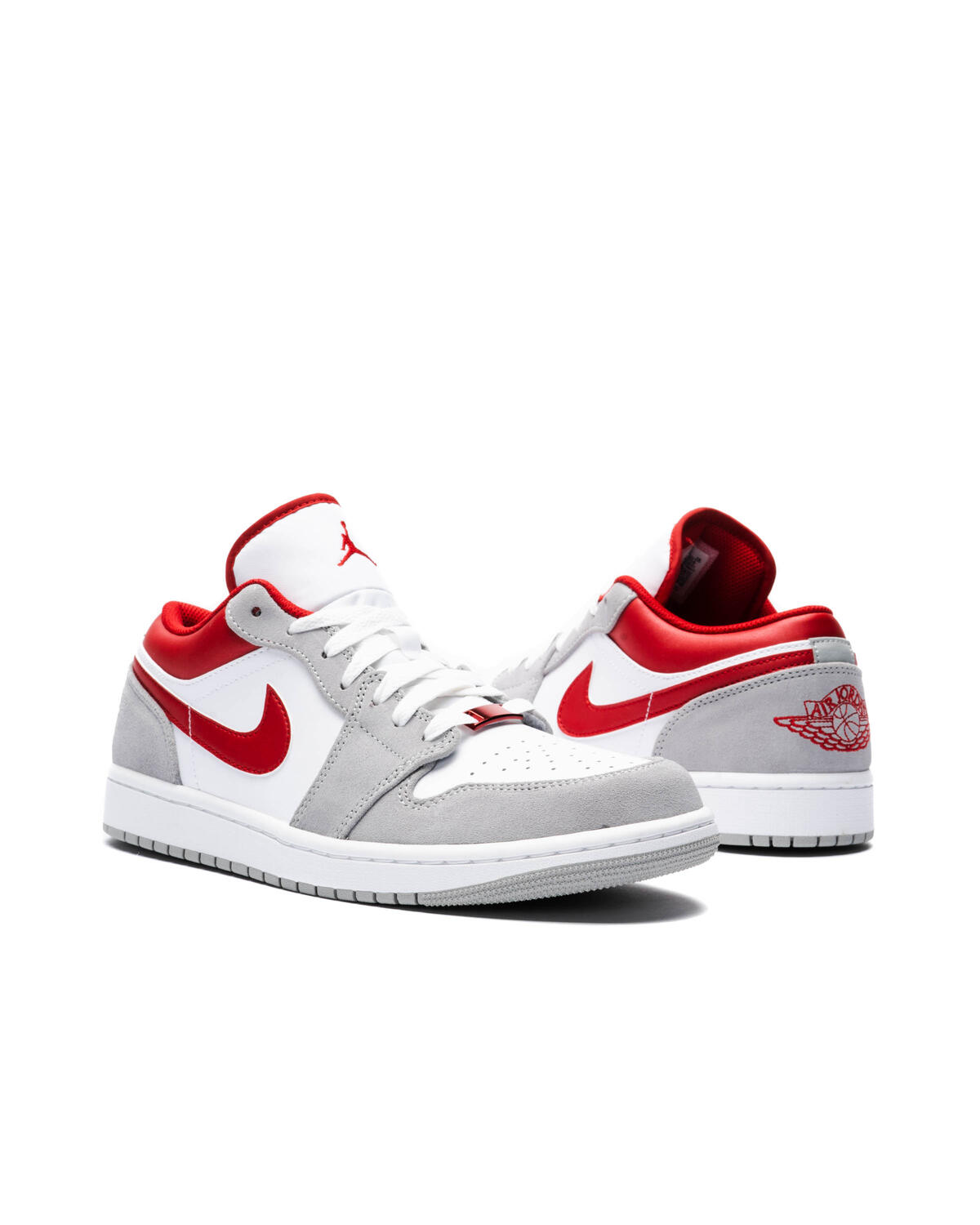 Air Jordan 1 Low Light Smoke Grey / Gym Red - Image 5
