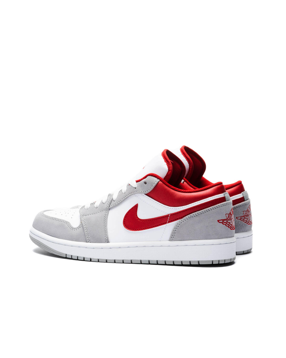 Air Jordan 1 Low Light Smoke Grey / Gym Red - Image 4