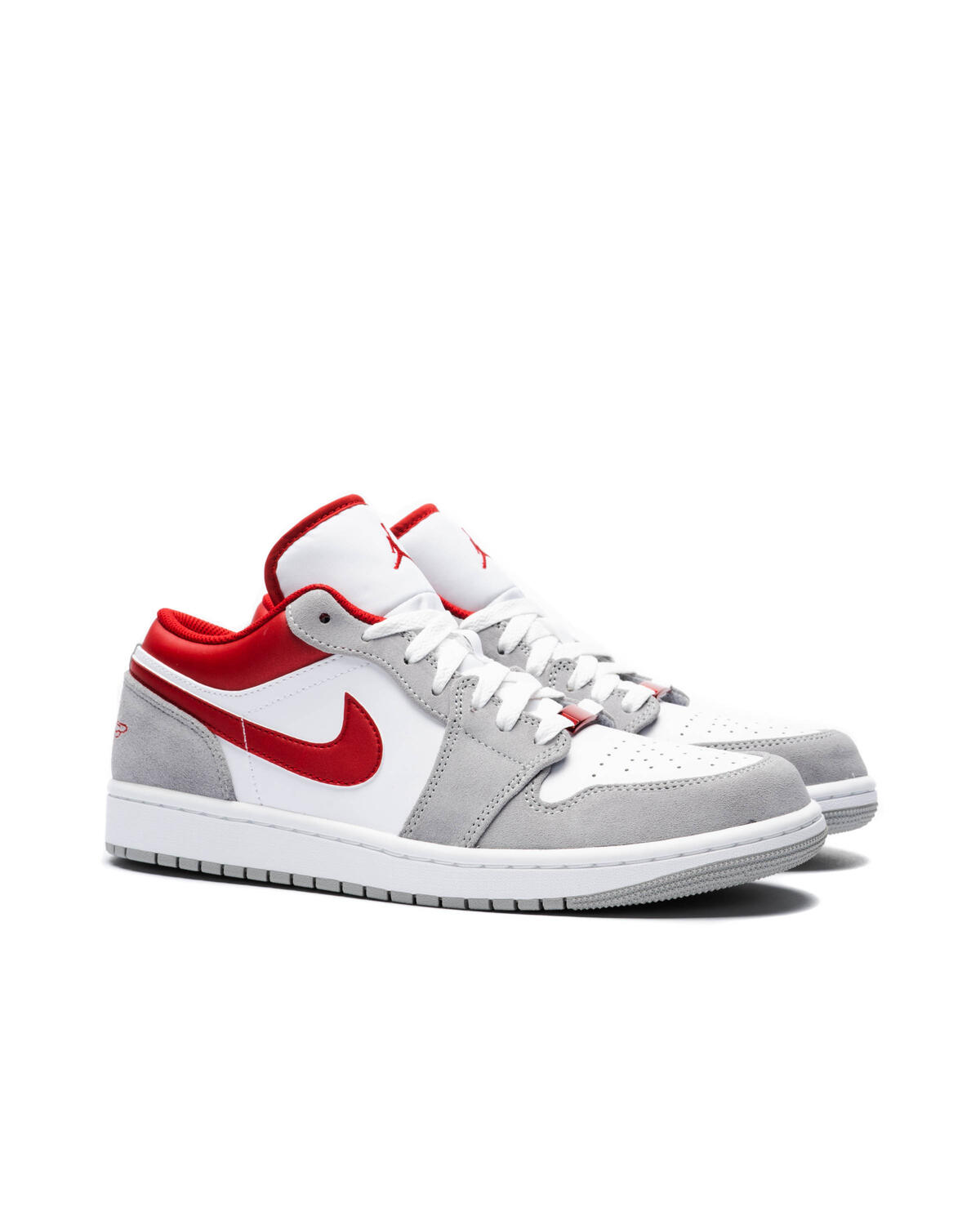 Air Jordan 1 Low Light Smoke Grey / Gym Red - Image 3