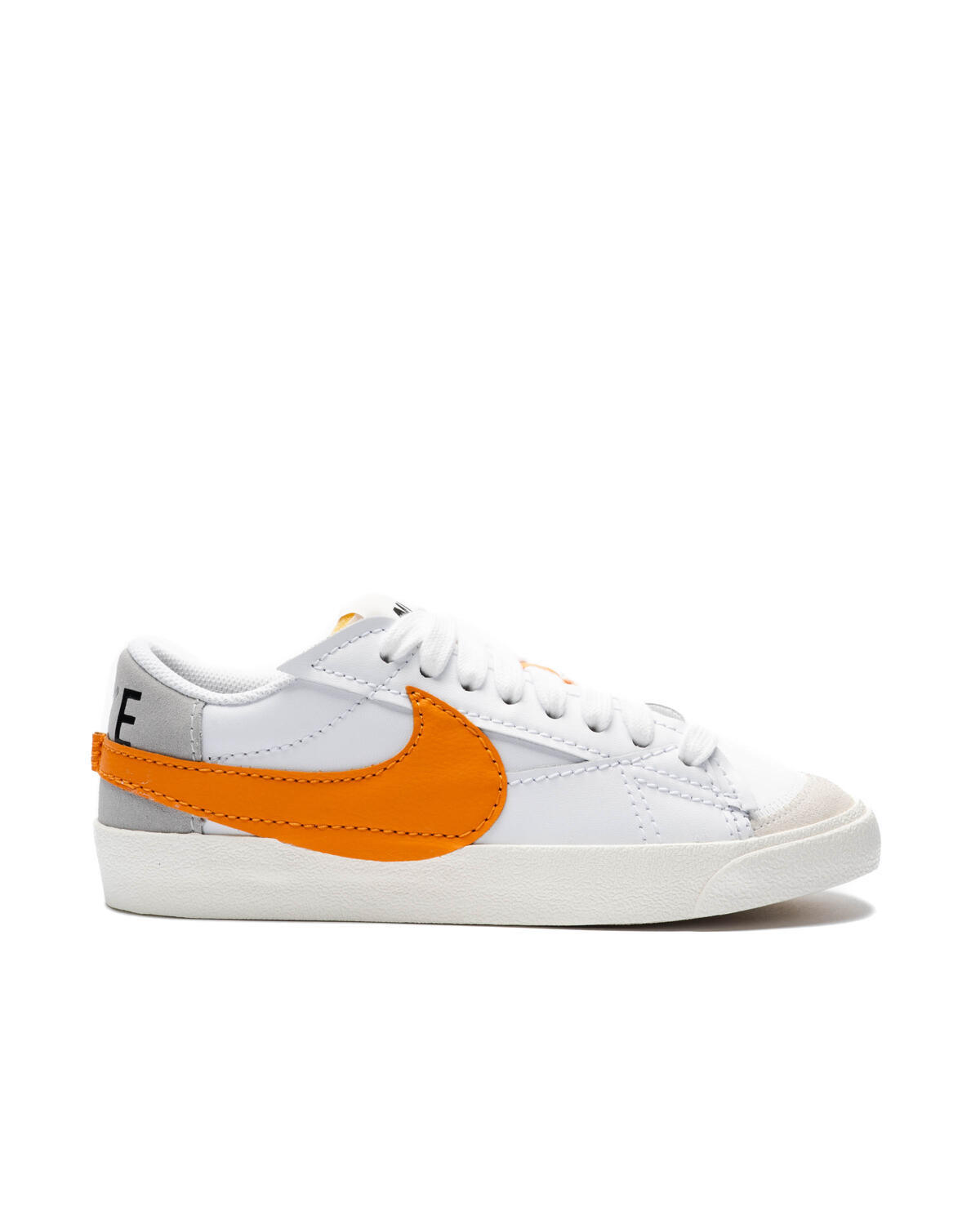 Nike Blazer Low '77 Jumbo Swoosh - White/Orange - Image 11