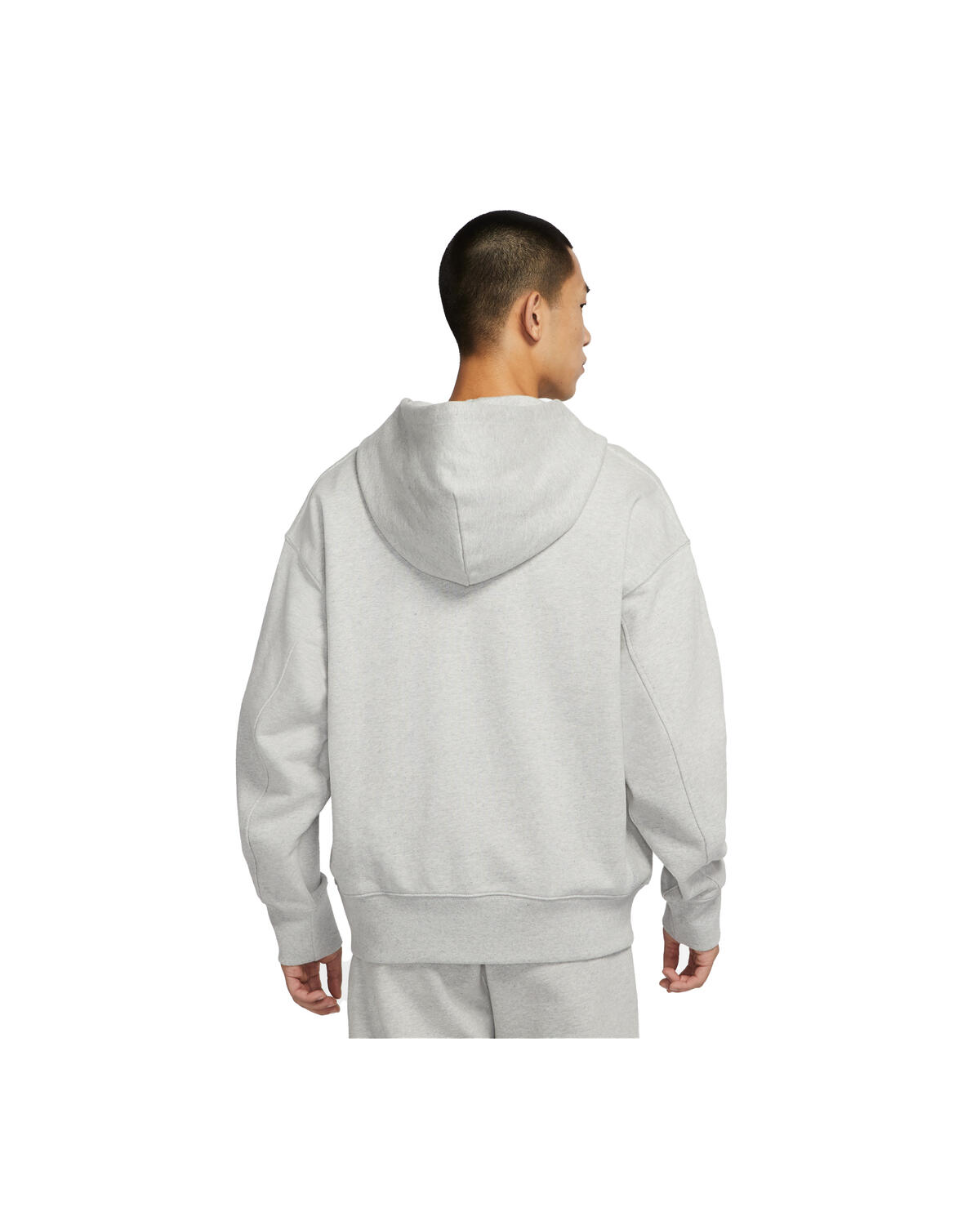 Nike NSW French Terry Pullover Hoodie Grey - Image 8