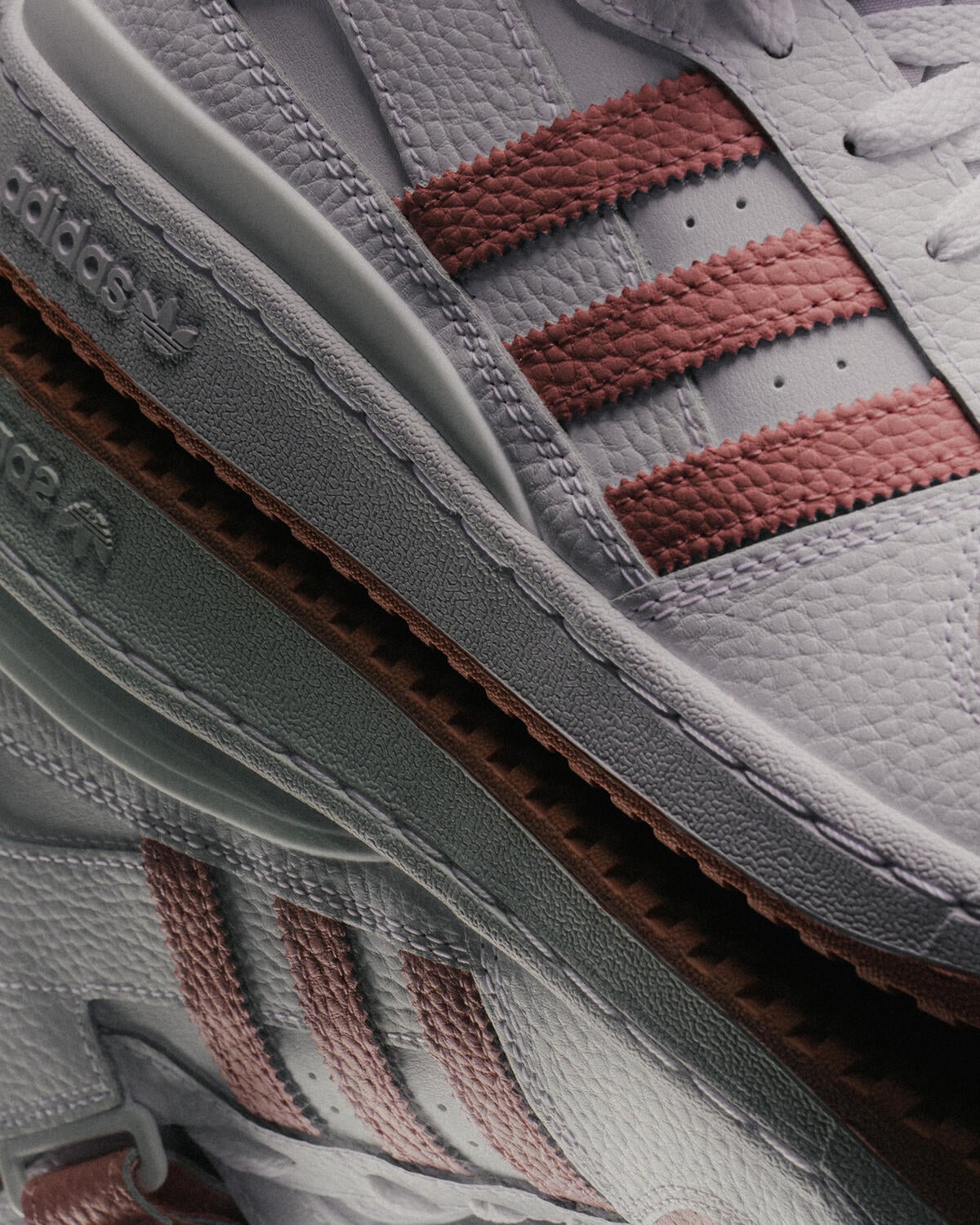 Adidas Forum Mid Cloud White/Wonder Mauve/Cloud White - Image 6