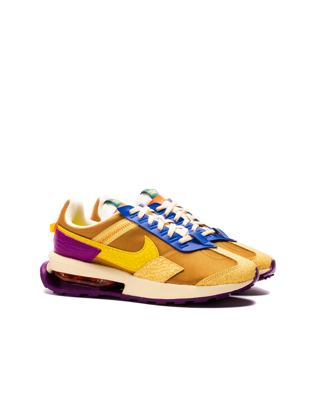 Nike Air Max Pre Day Wheat / Yellow Strike / Red Plum / Orange (Women's) - Image 3