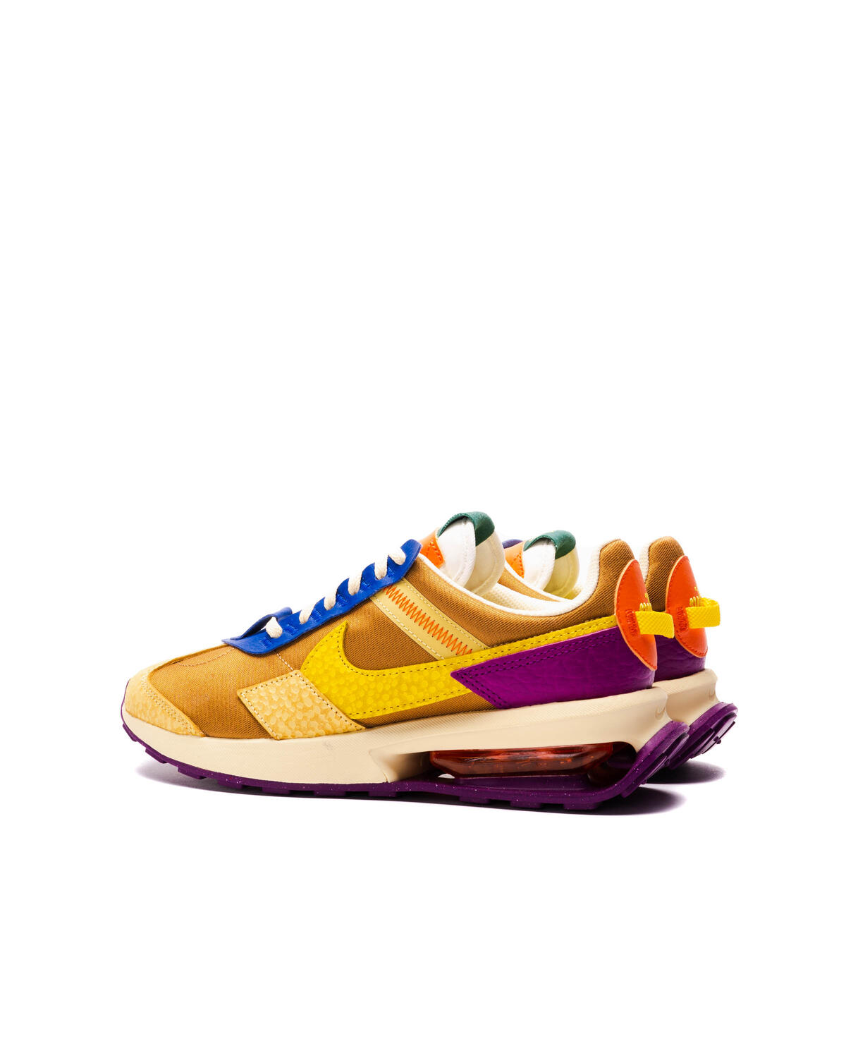 Nike Air Max Pre Day Wheat / Yellow Strike / Red Plum / Orange (Women's) - Image 4